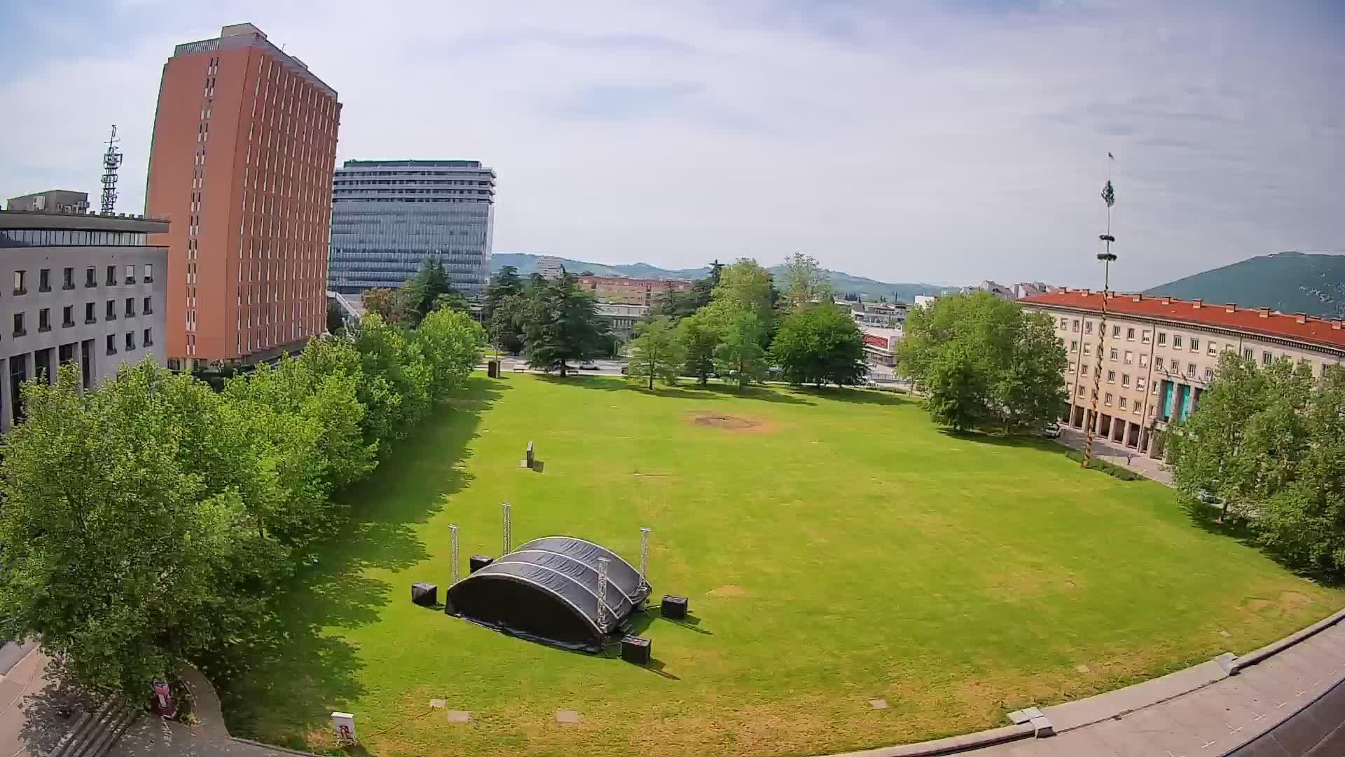 LIVE Webcam Nova Gorica – Edvard Kardelj square