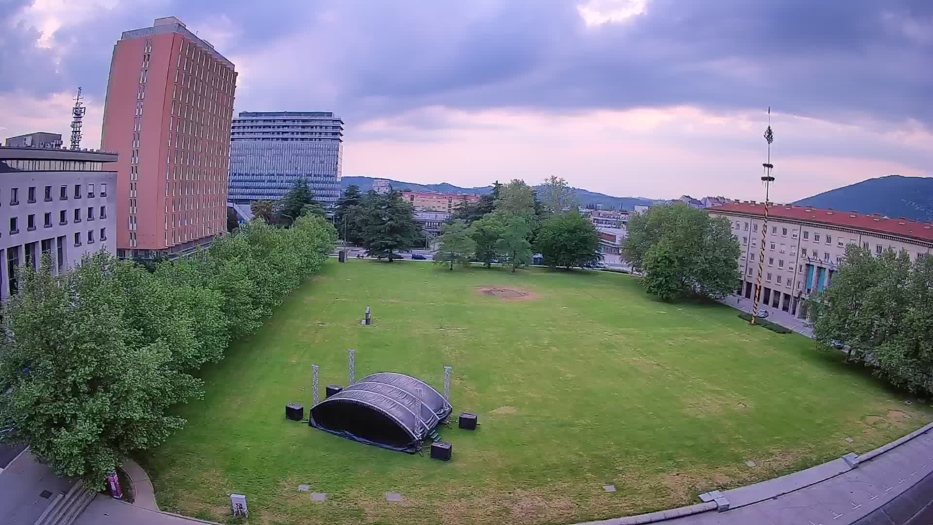 LIVE Webcam Nova Gorica – Edvard Kardelj square