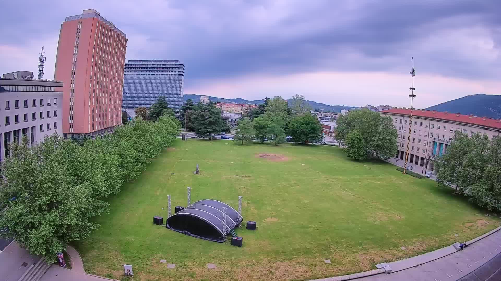 LIVE Webcam Nova Gorica – Edvard Kardelj square