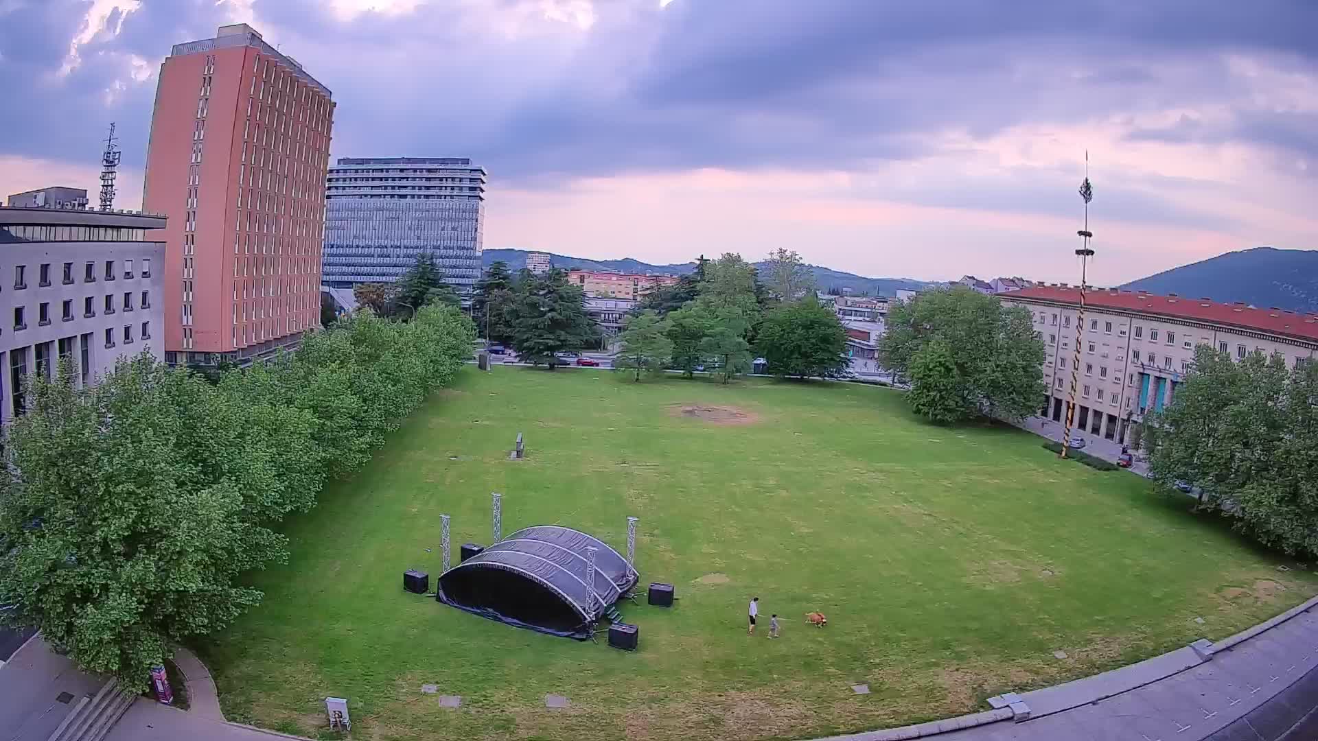 LIVE Webcam Nova Gorica – Edvard Kardelj square