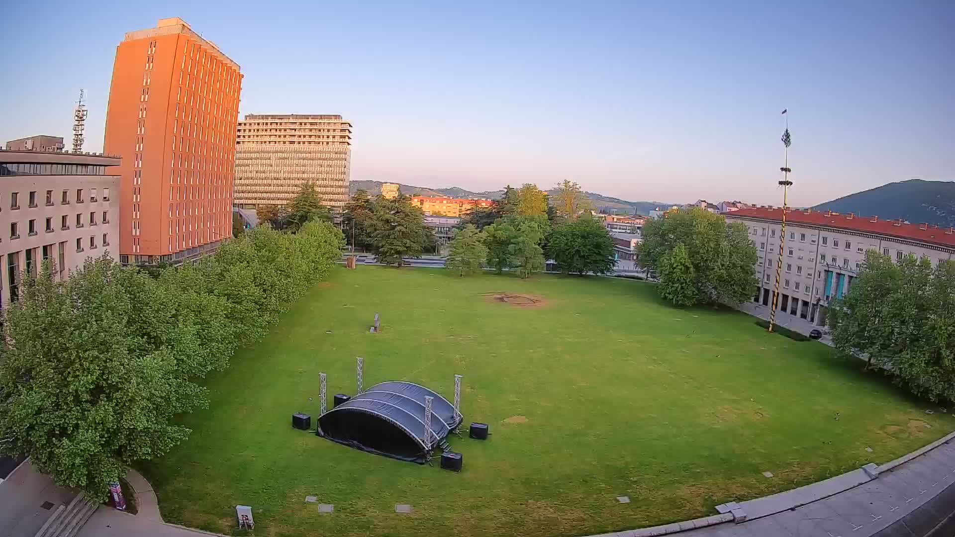 LIVE Webcam Nova Gorica – Edvard Kardelj square