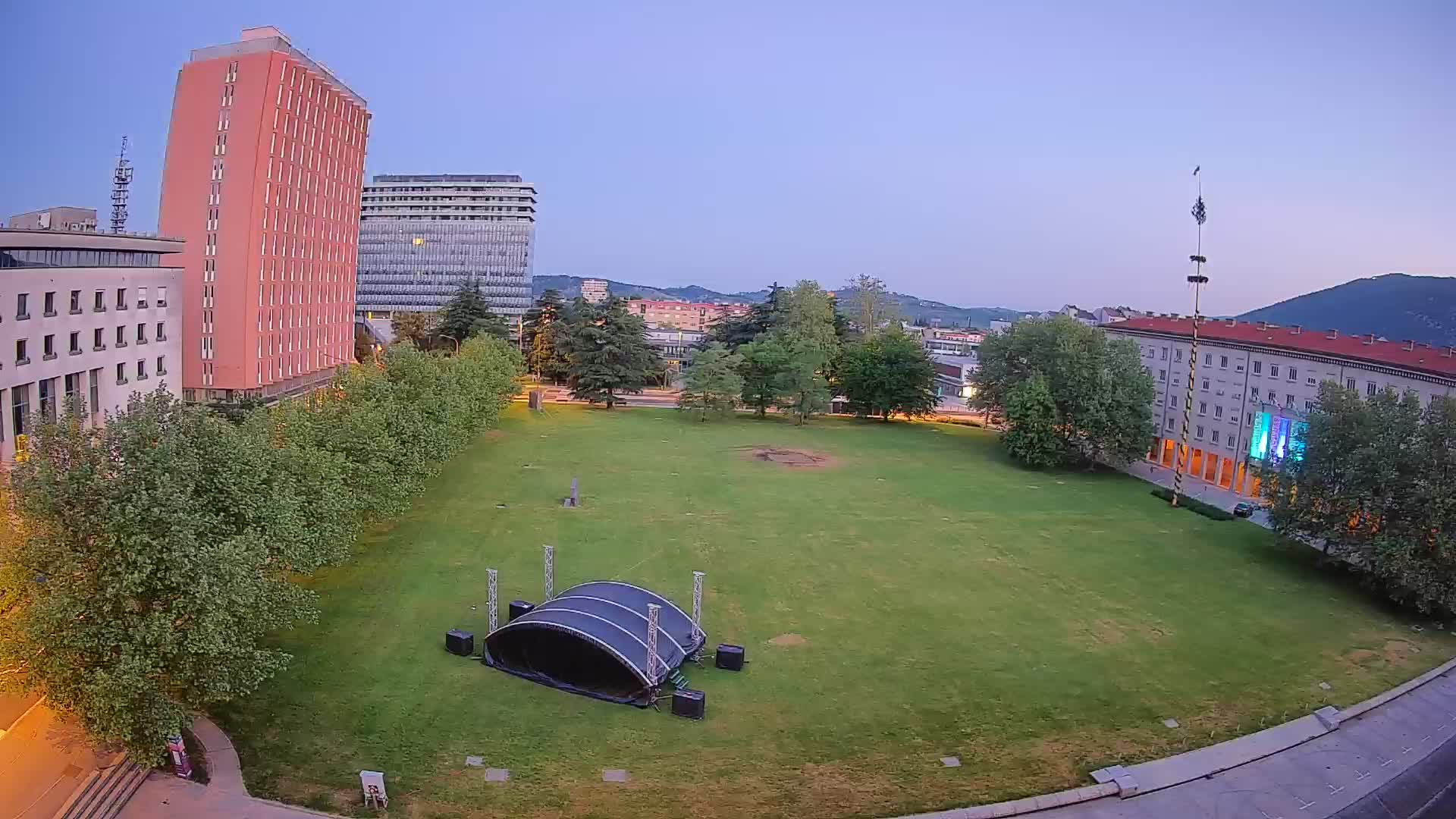 LIVE Webcam Nova Gorica – Edvard Kardelj square