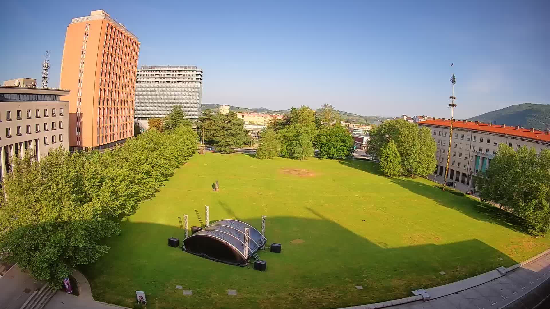 LIVE Webcam Nova Gorica – Edvard Kardelj square