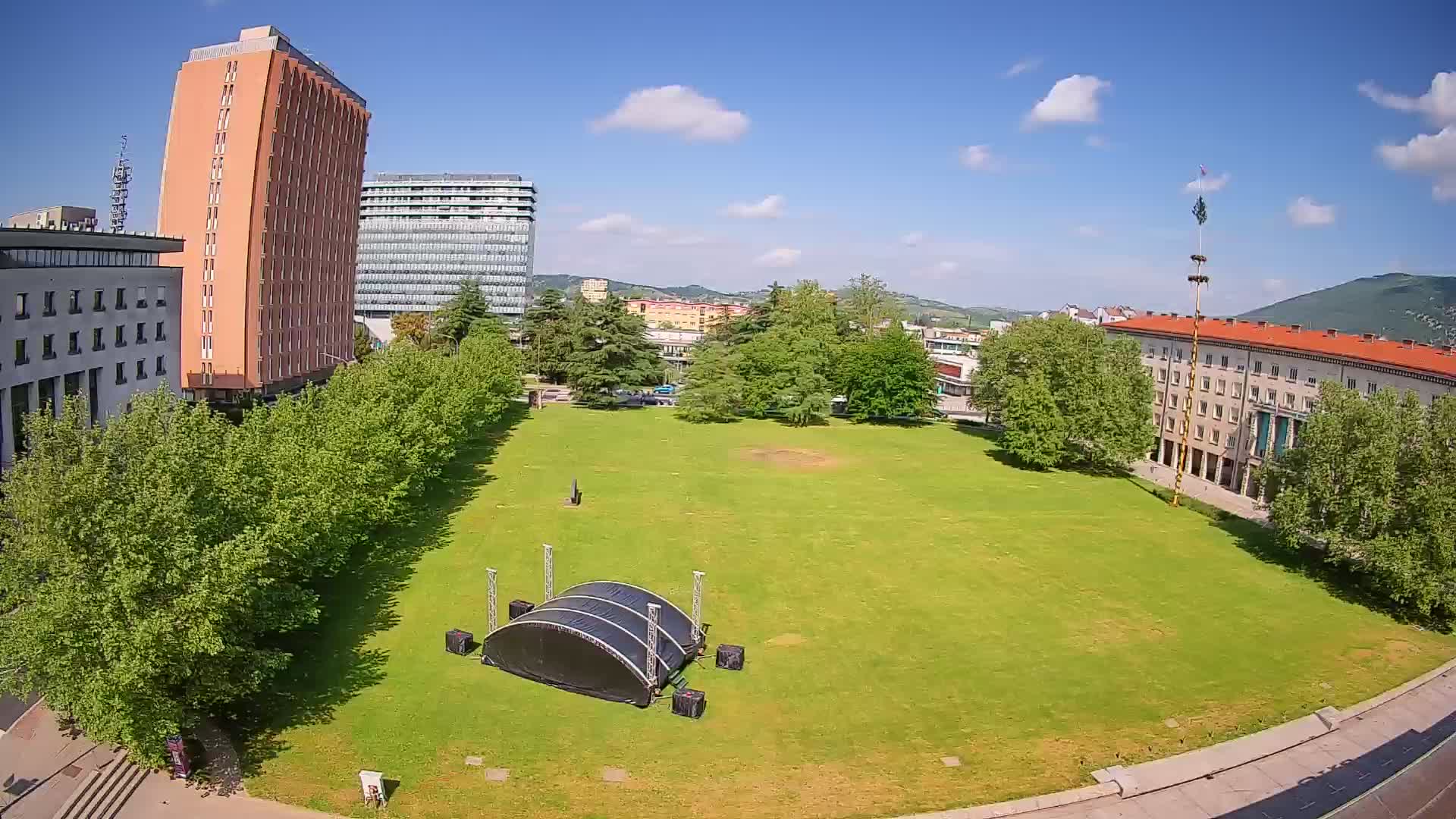 LIVE Webcam Nova Gorica – Edvard Kardelj square