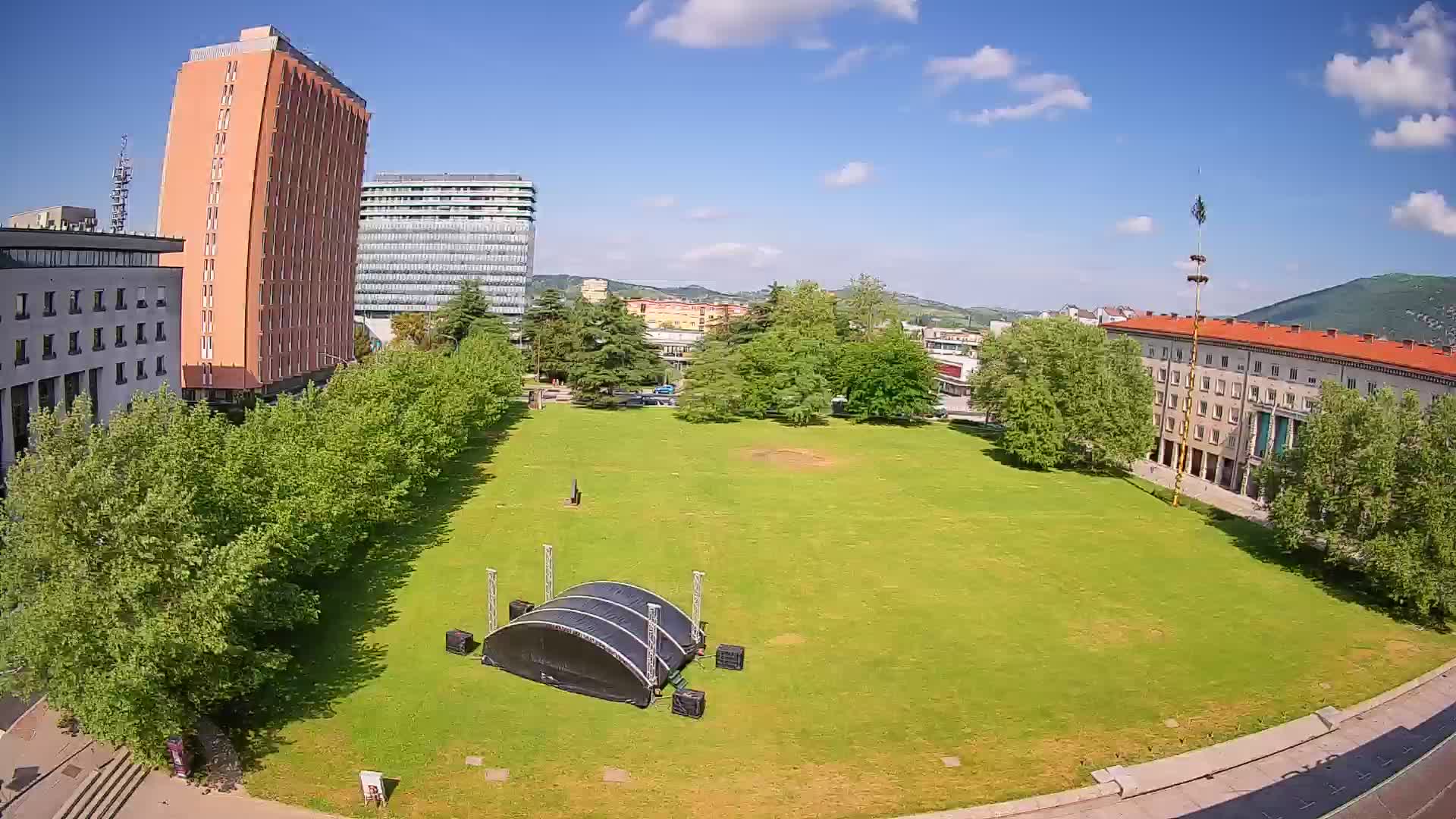 LIVE Webcam Nova Gorica – Edvard Kardelj square