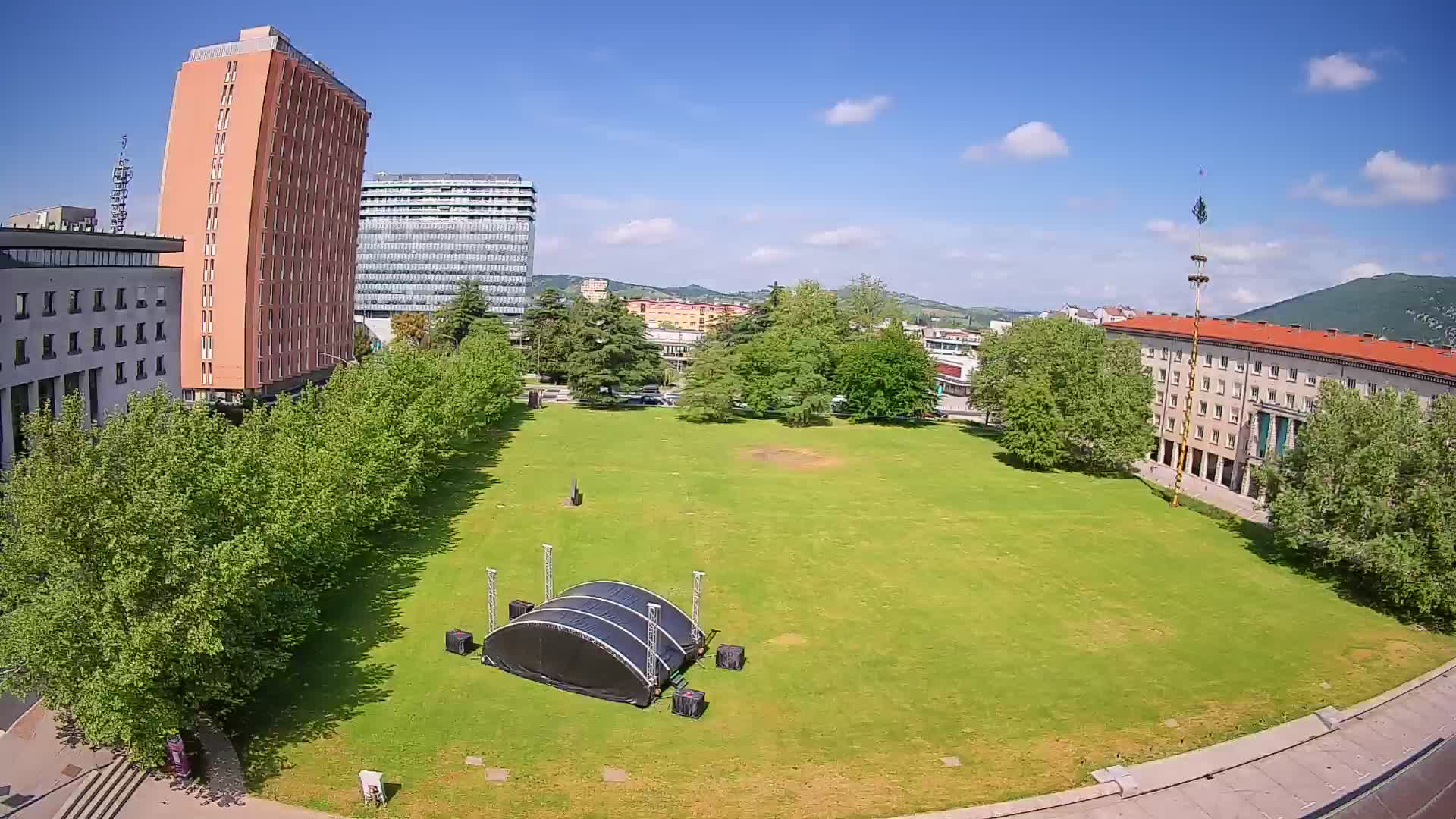 LIVE Webcam Nova Gorica – Edvard Kardelj square