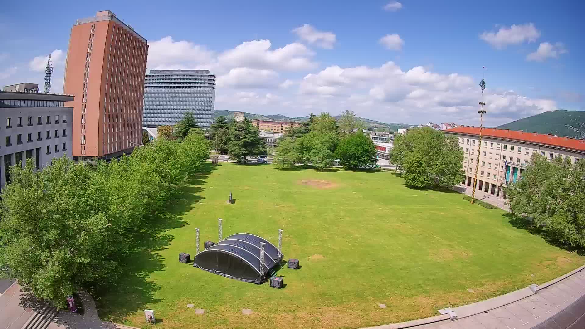 LIVE Webcam Nova Gorica – Edvard Kardelj square
