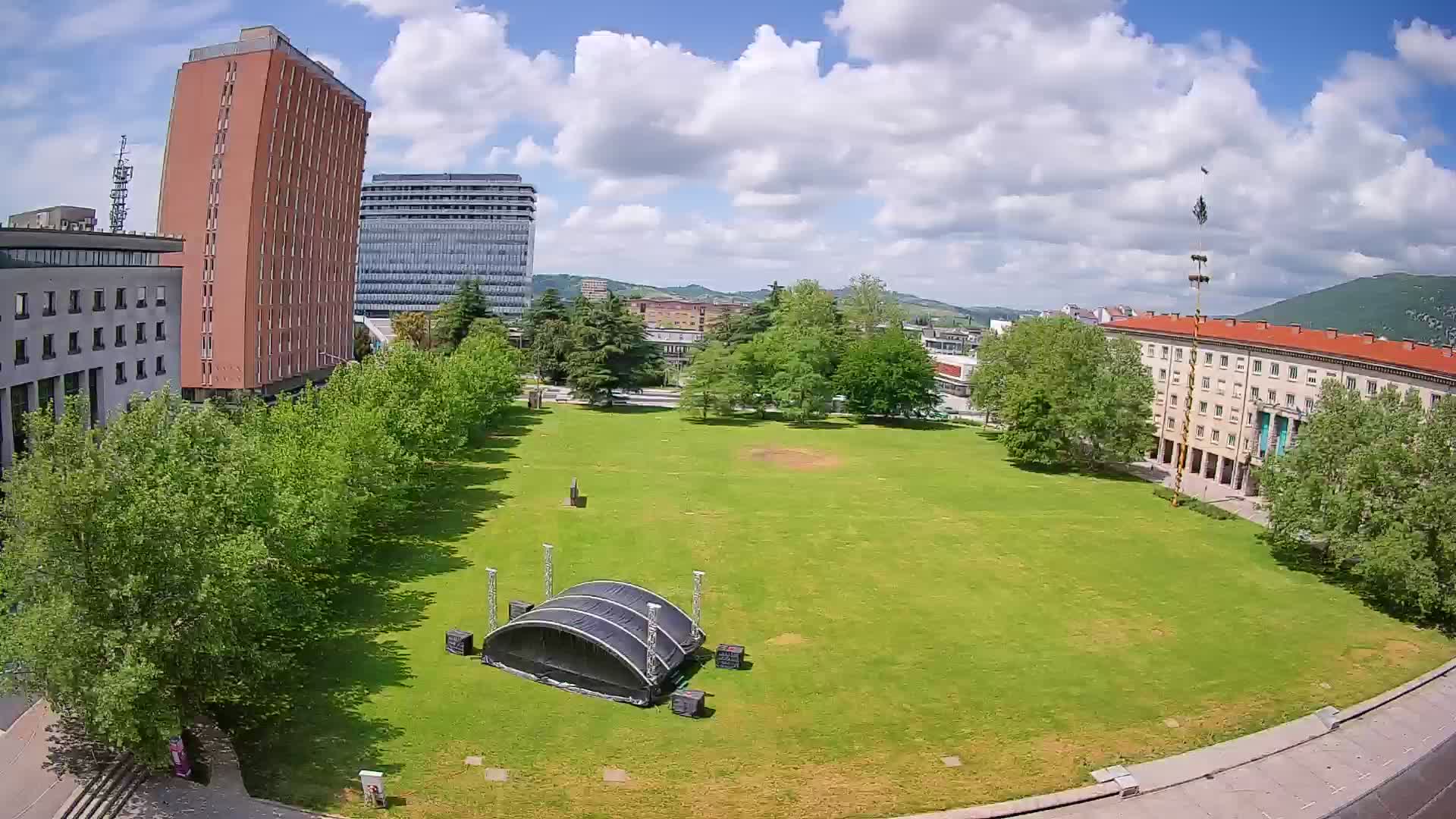 LIVE Webcam Nova Gorica – Edvard Kardelj square