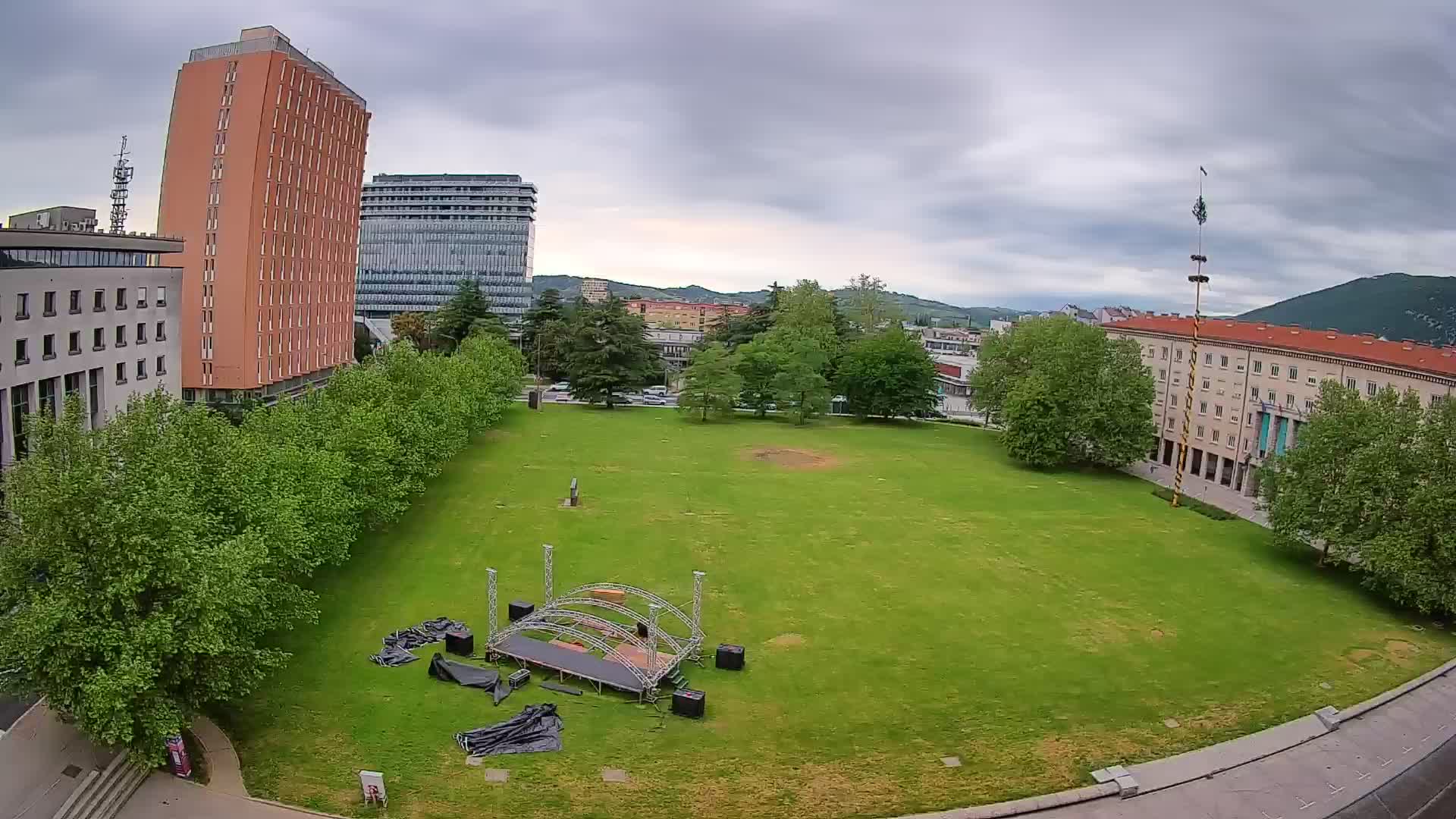 LIVE Webcam Nova Gorica – Edvard Kardelj square