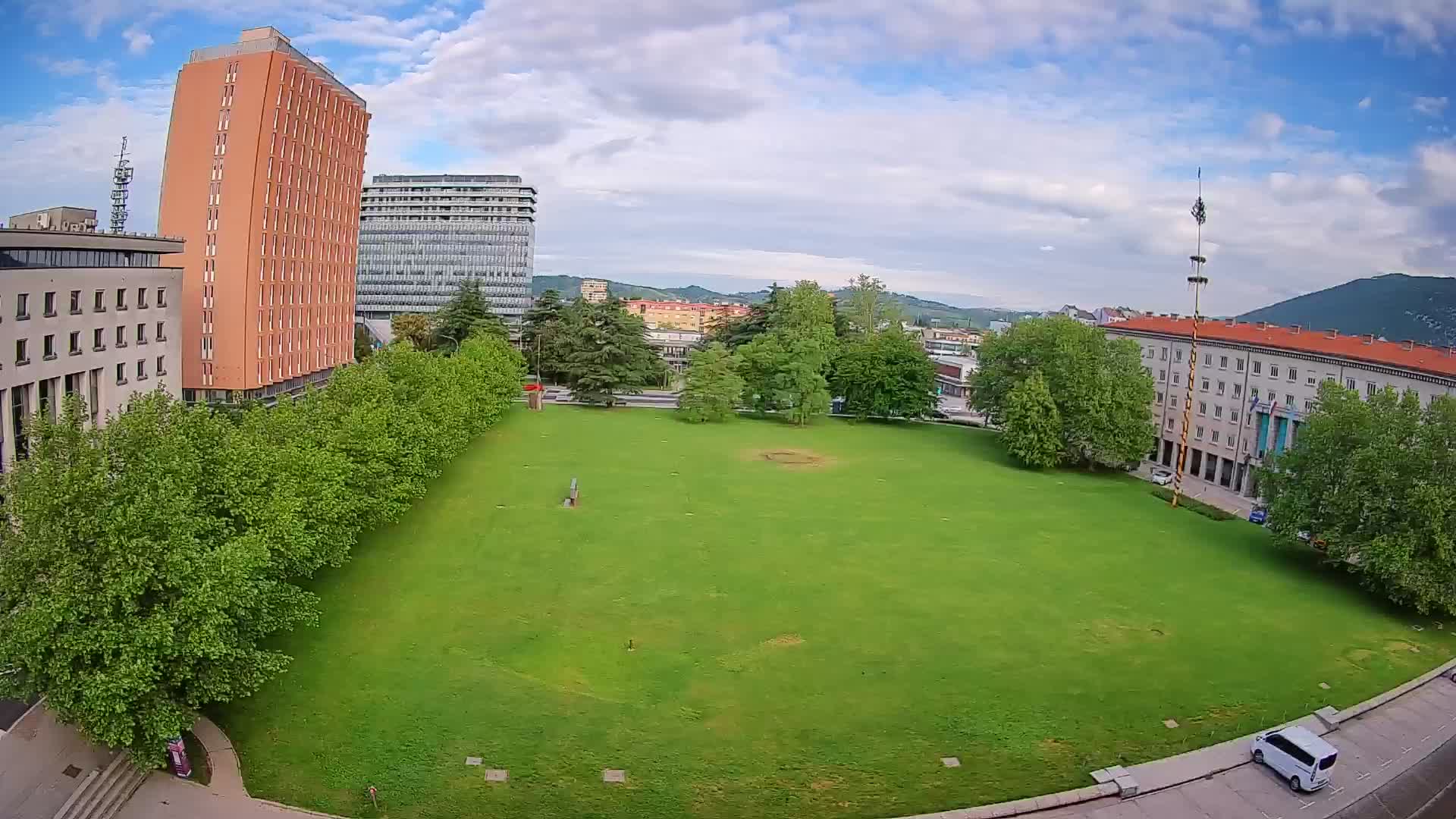 LIVE Webcam Nova Gorica – Edvard Kardelj square
