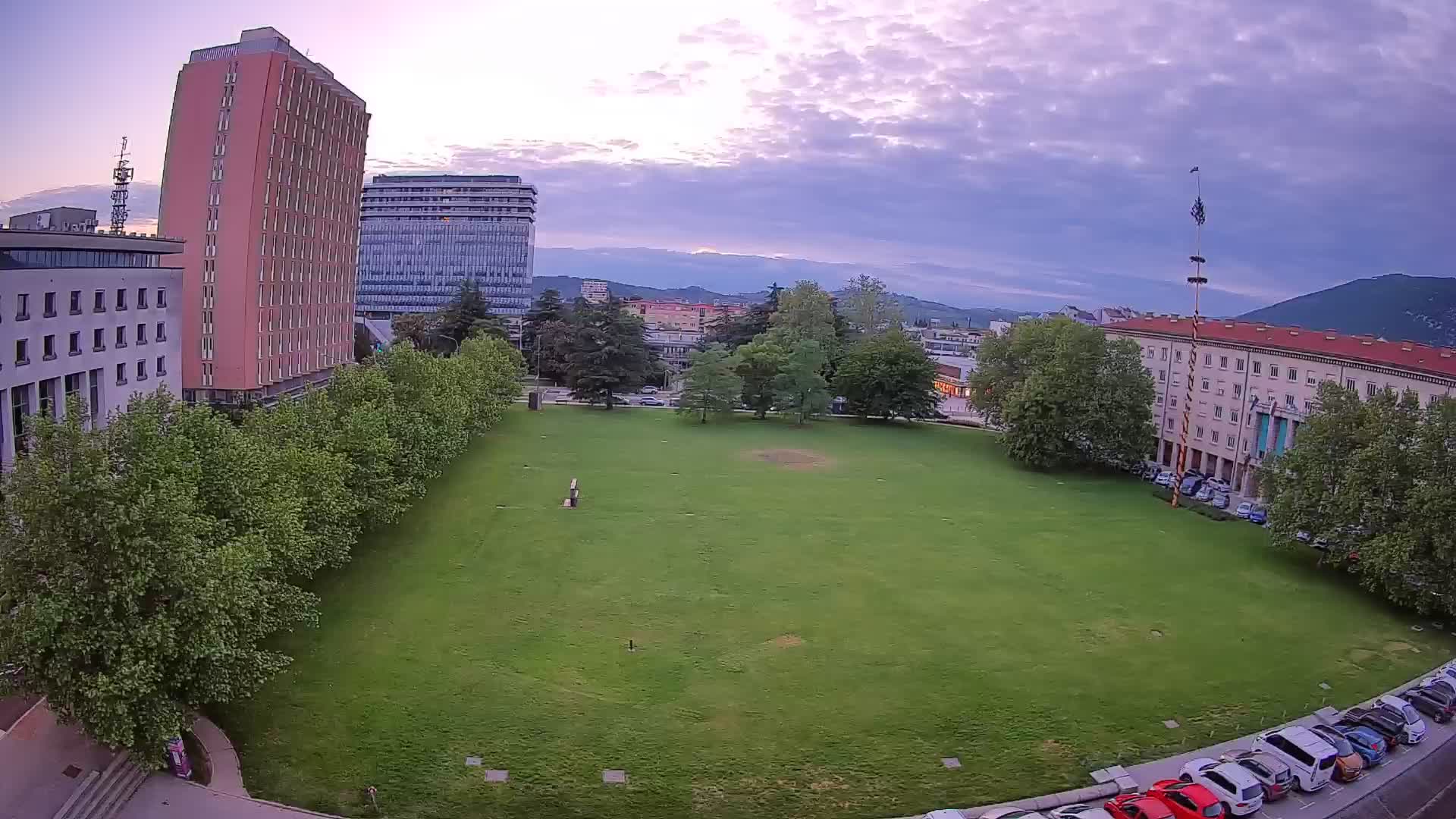 LIVE Webcam Nova Gorica – Edvard Kardelj square