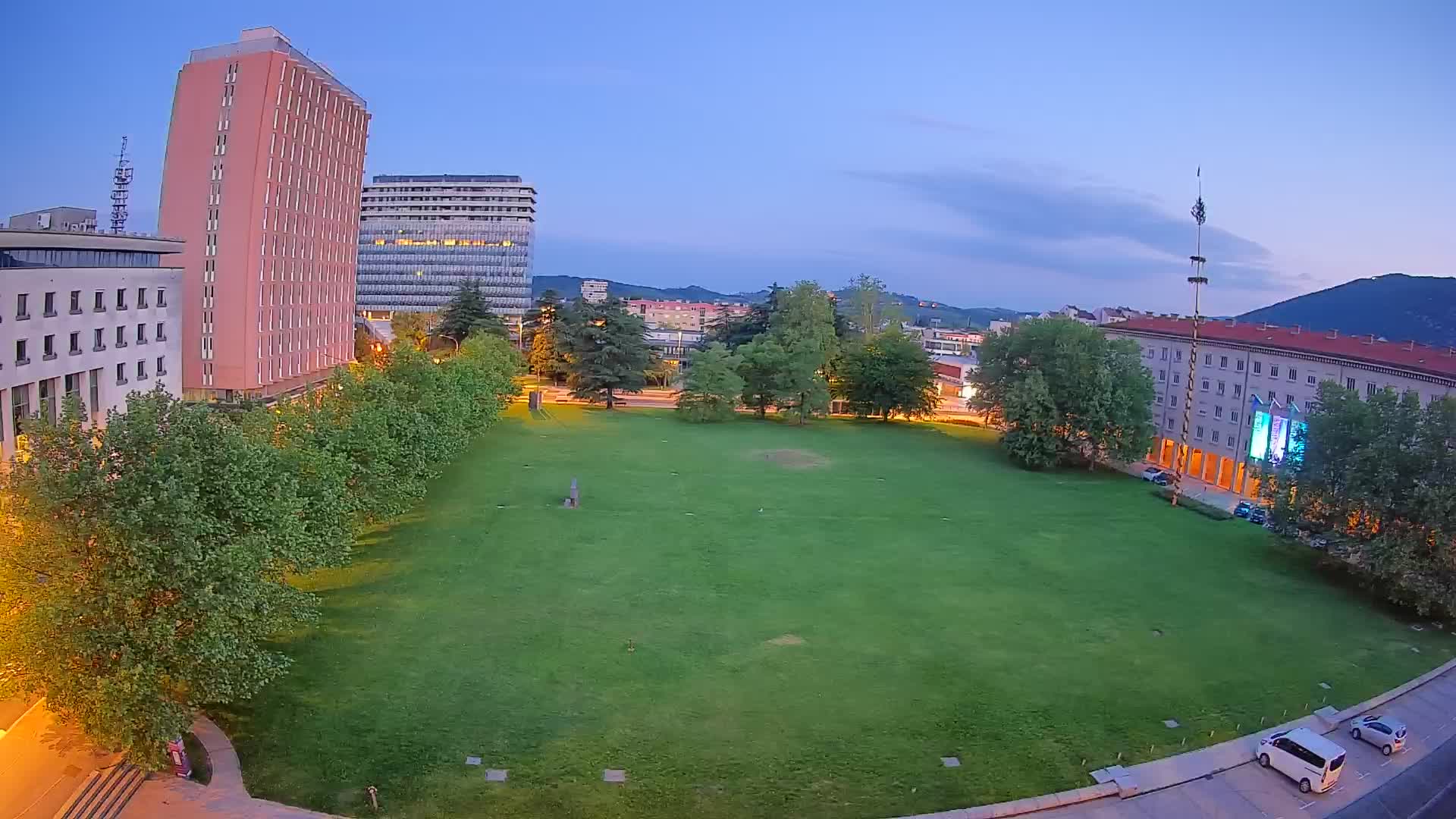 V Živo Nova Gorica Spletna kamera – Trg Edvarda Kardelja
