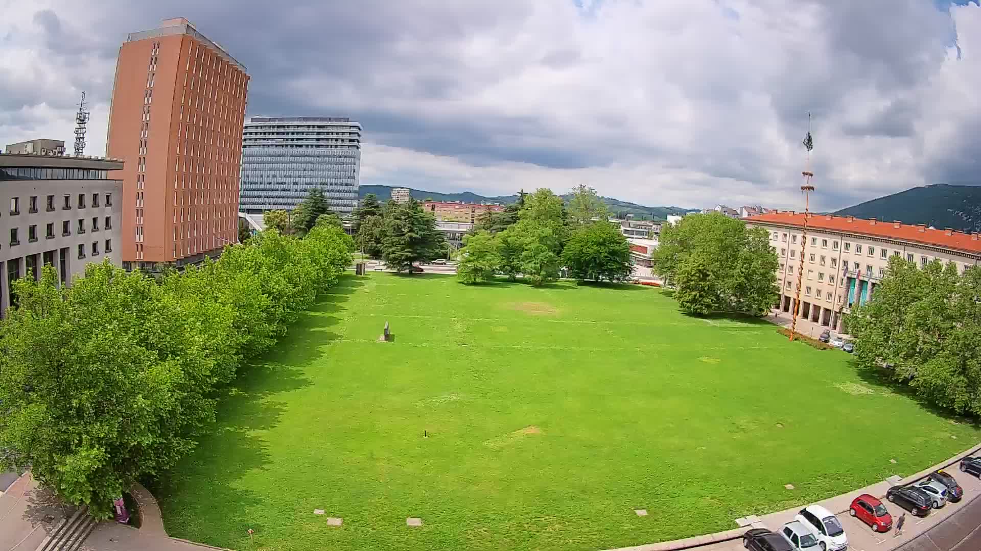 LIVEcam Nova Gorica webcam – Piazza Edvard Kardelj