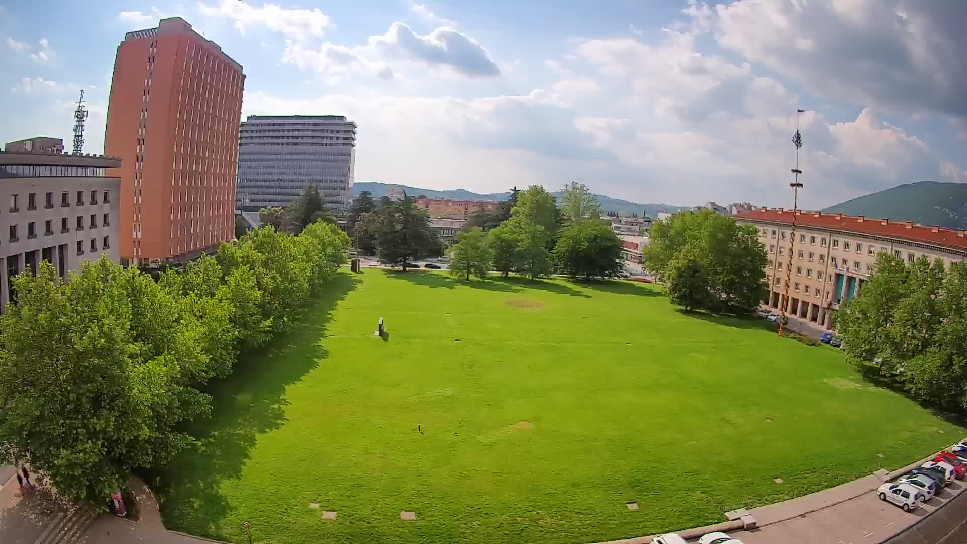 LIVE Webcam Nova Gorica – Edvard Kardelj Platz