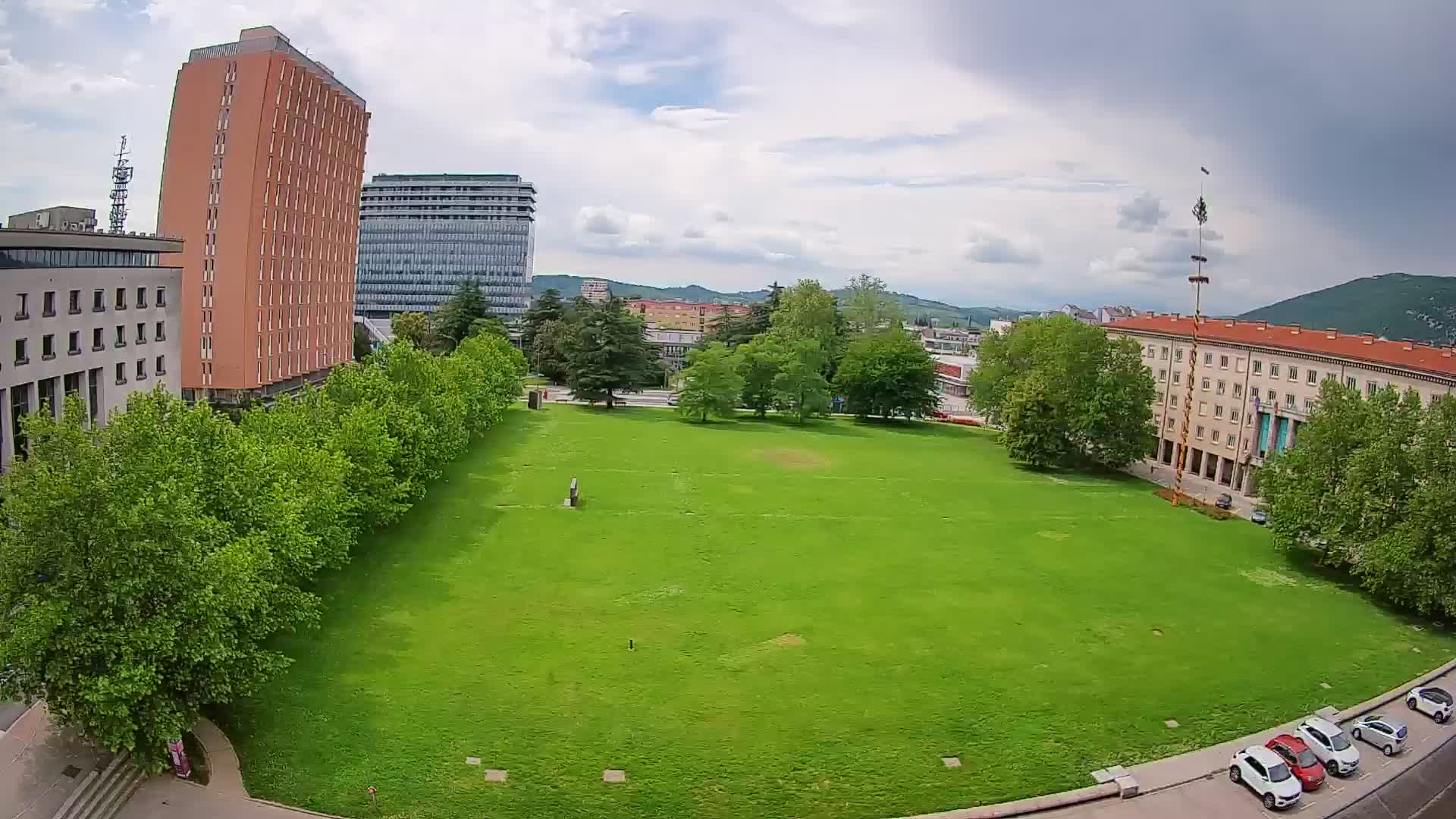 LIVE Webcam Nova Gorica – Edvard Kardelj square