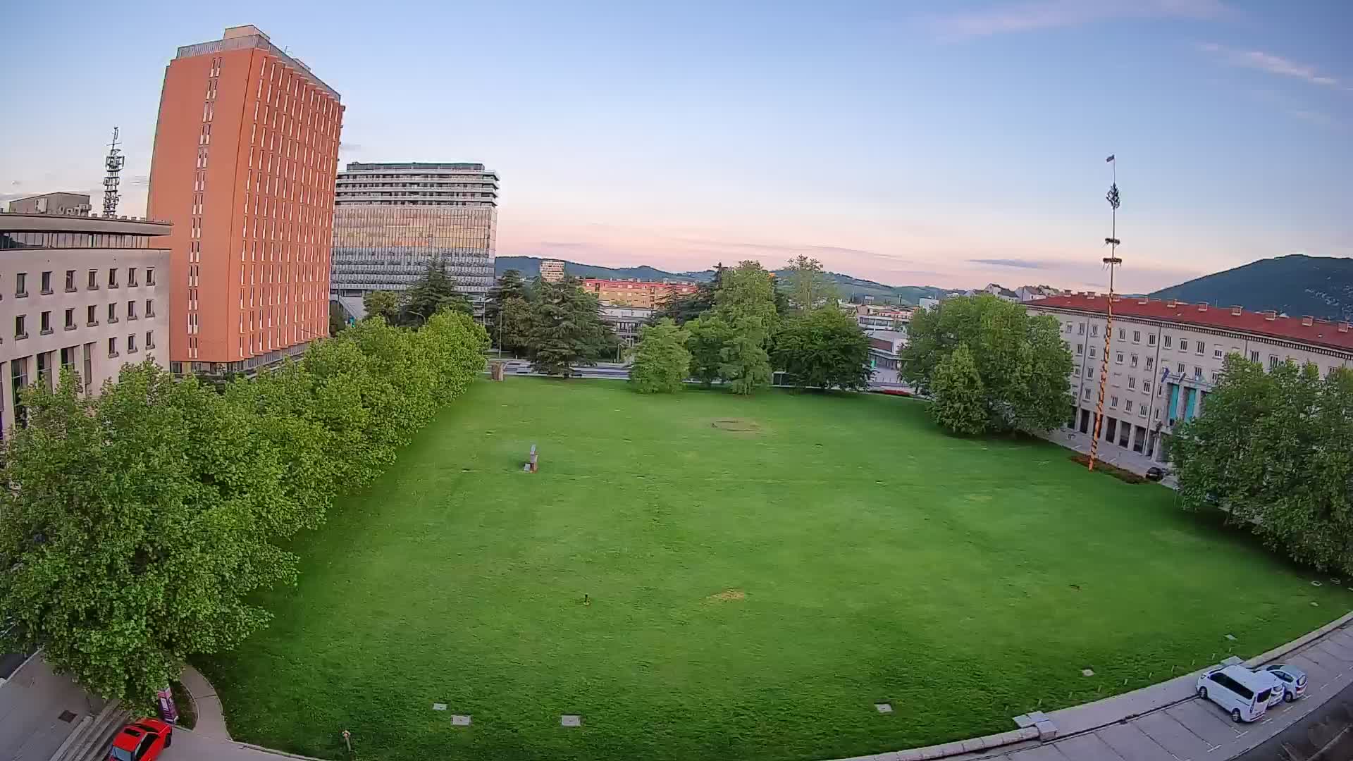 LIVE Webcam Nova Gorica – Edvard Kardelj square