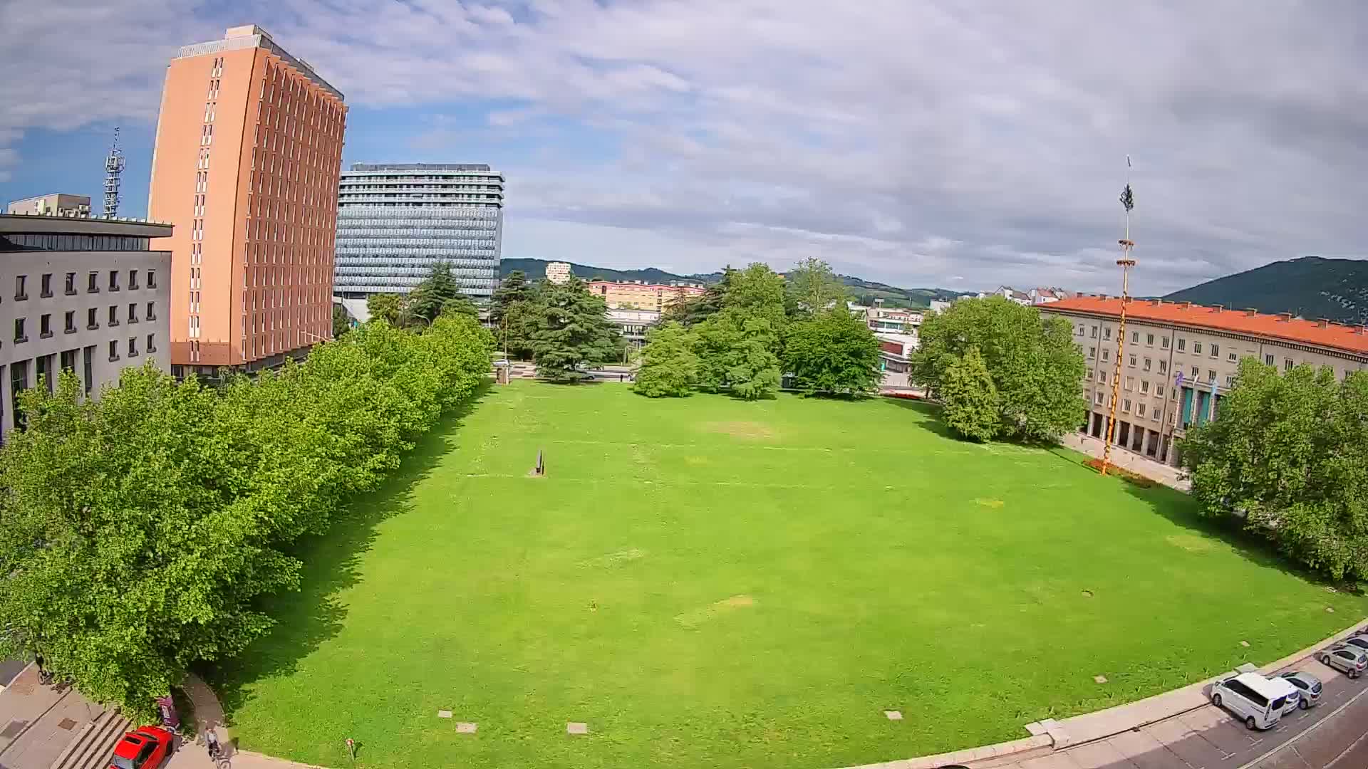 LIVE Webcam Nova Gorica – Edvard Kardelj Platz