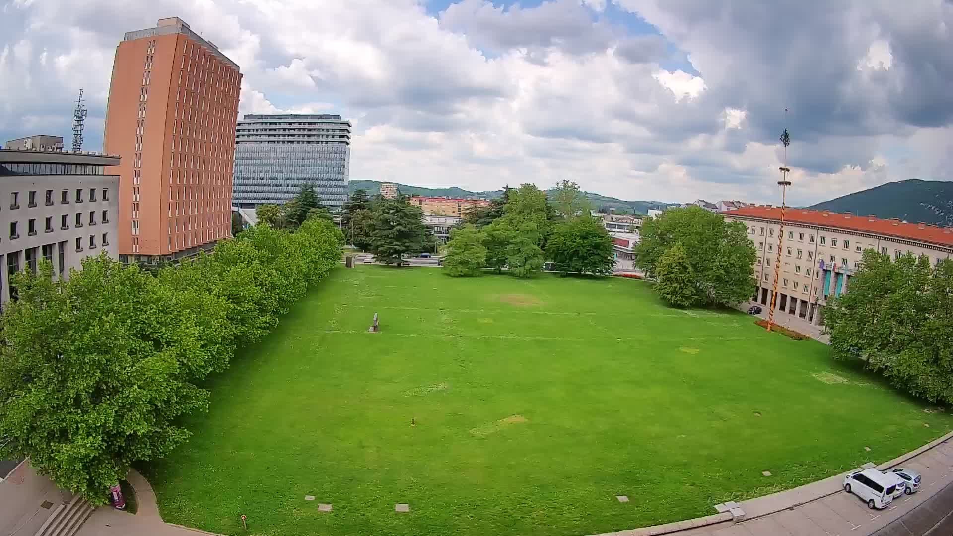 LIVE Webcam Nova Gorica – Edvard Kardelj Platz