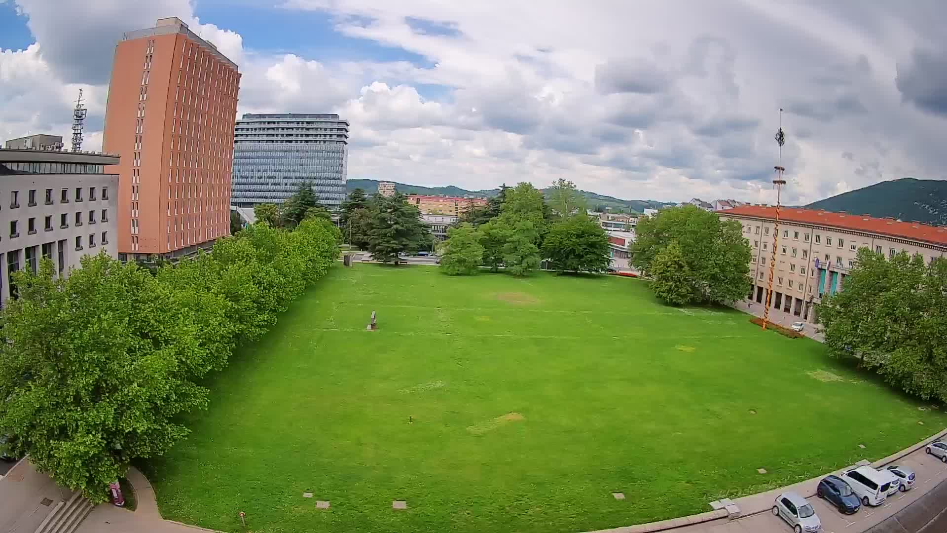 LIVE Webcam Nova Gorica – Edvard Kardelj Platz