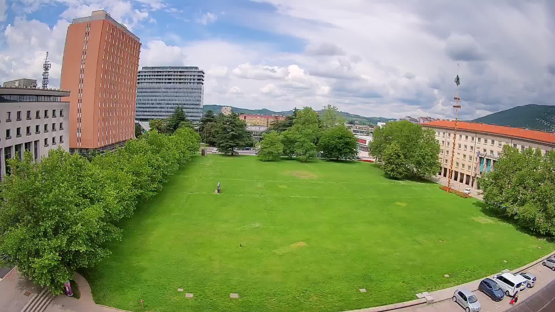 LIVEcam Nova Gorica webcam – Piazza Edvard Kardelj