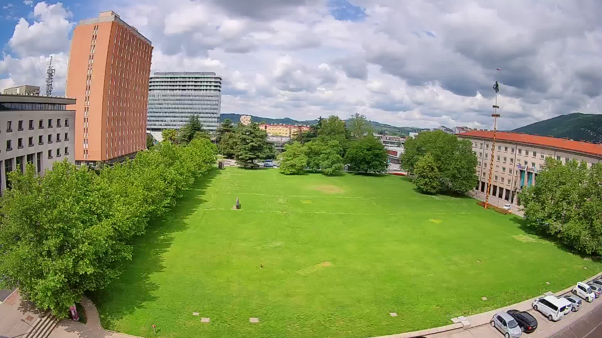LIVE Webcam Nova Gorica – Edvard Kardelj square