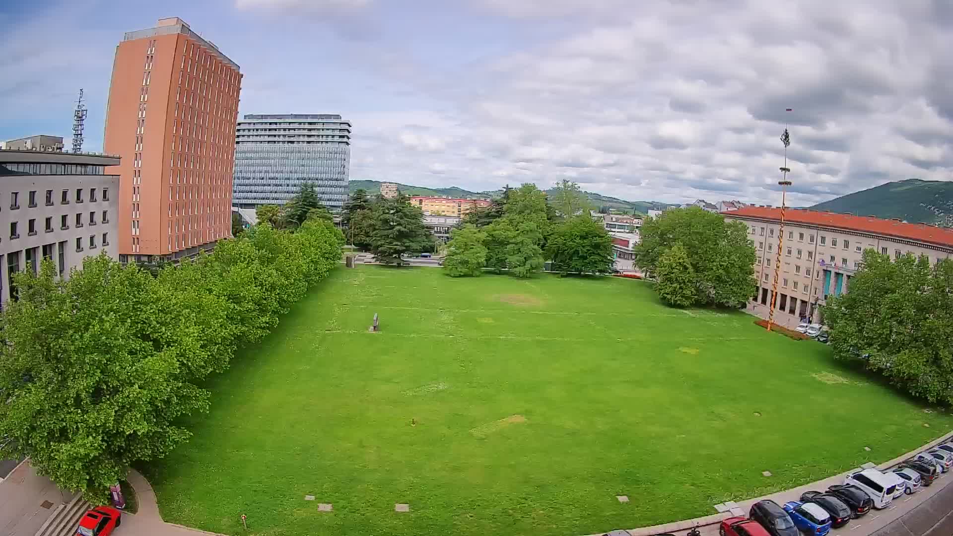 LIVE Webcam Nova Gorica – Edvard Kardelj square