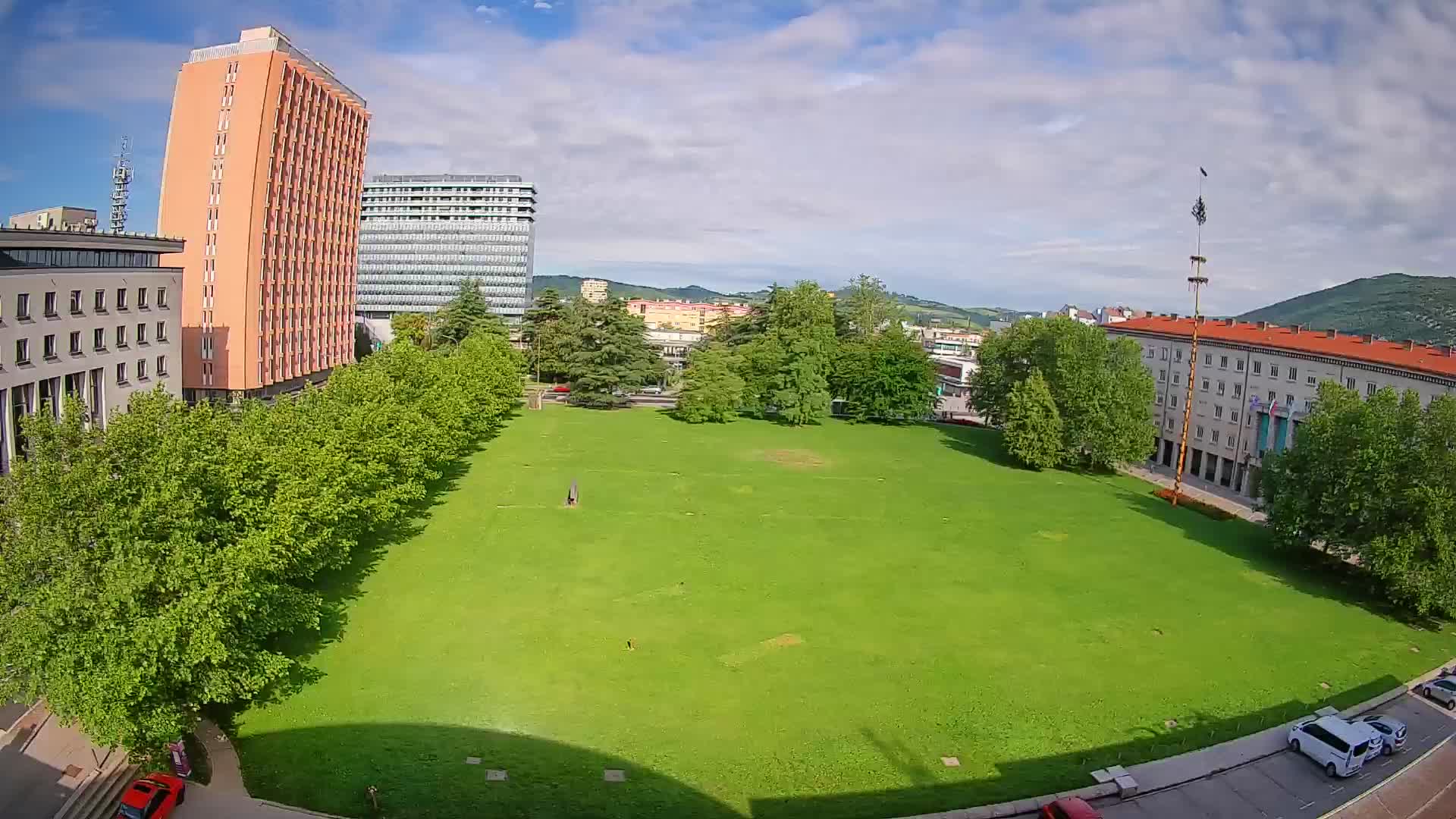 LIVEcam Nova Gorica webcam – Piazza Edvard Kardelj