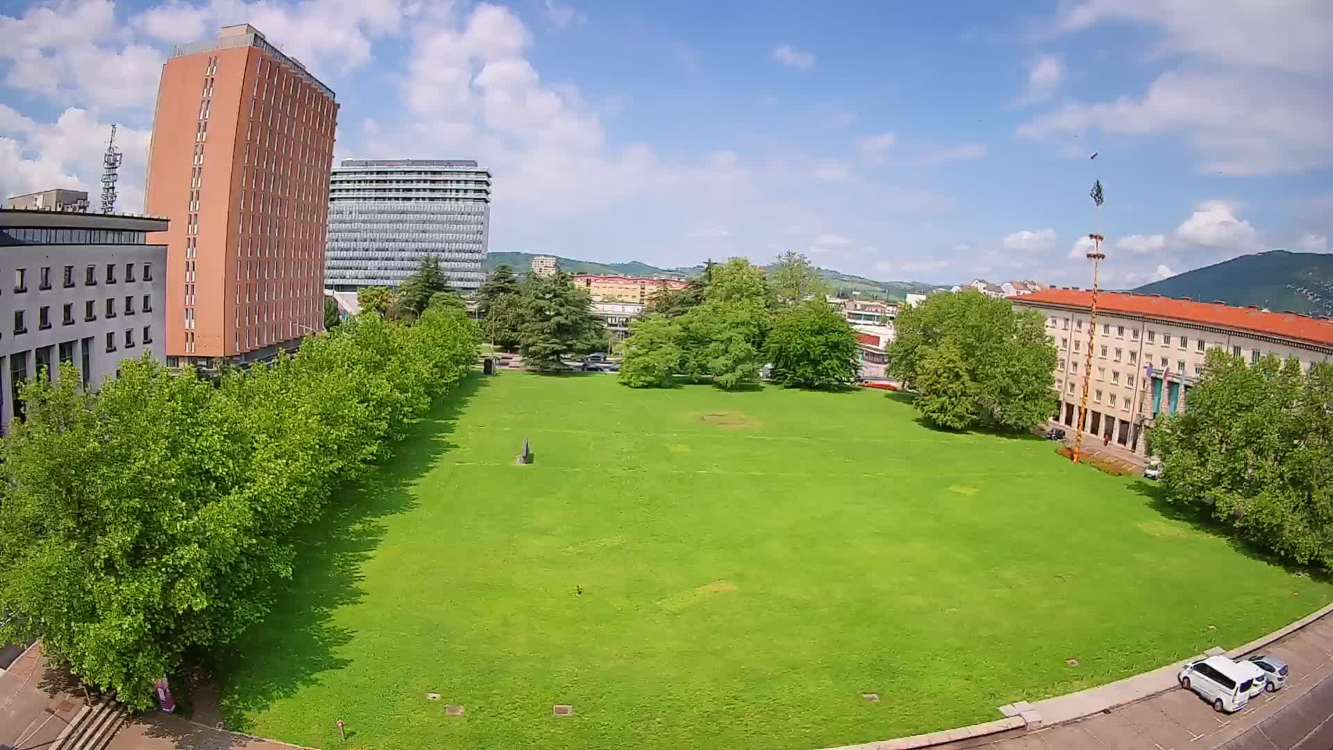LIVE Webcam Nova Gorica – Edvard Kardelj square