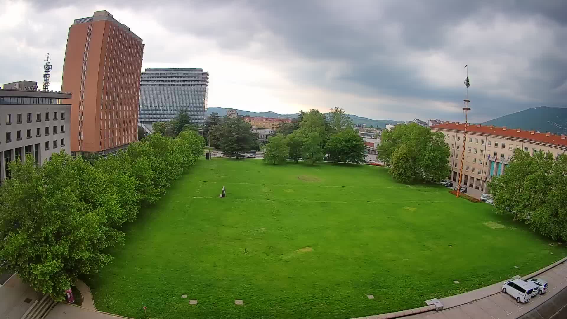 LIVE Webcam Nova Gorica – Edvard Kardelj Platz