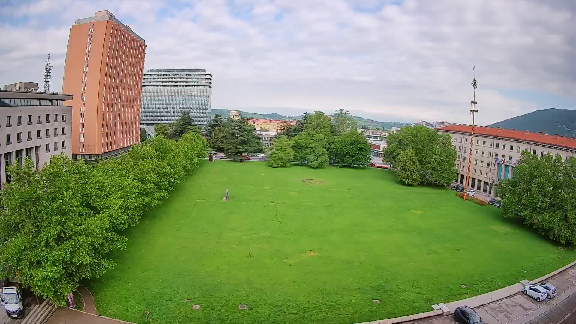 LIVE Webcam Nova Gorica – Edvard Kardelj Platz