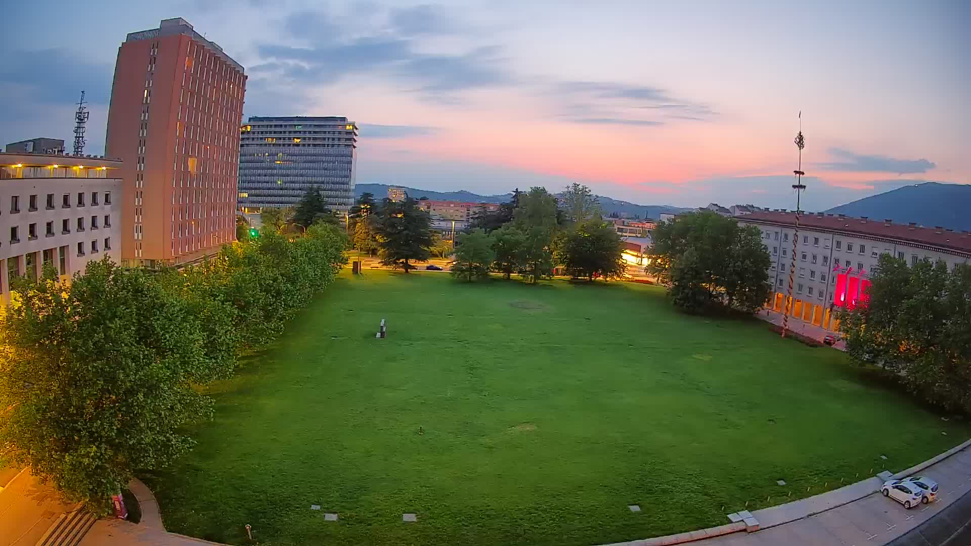 LIVE Webcam Nova Gorica – Edvard Kardelj Platz
