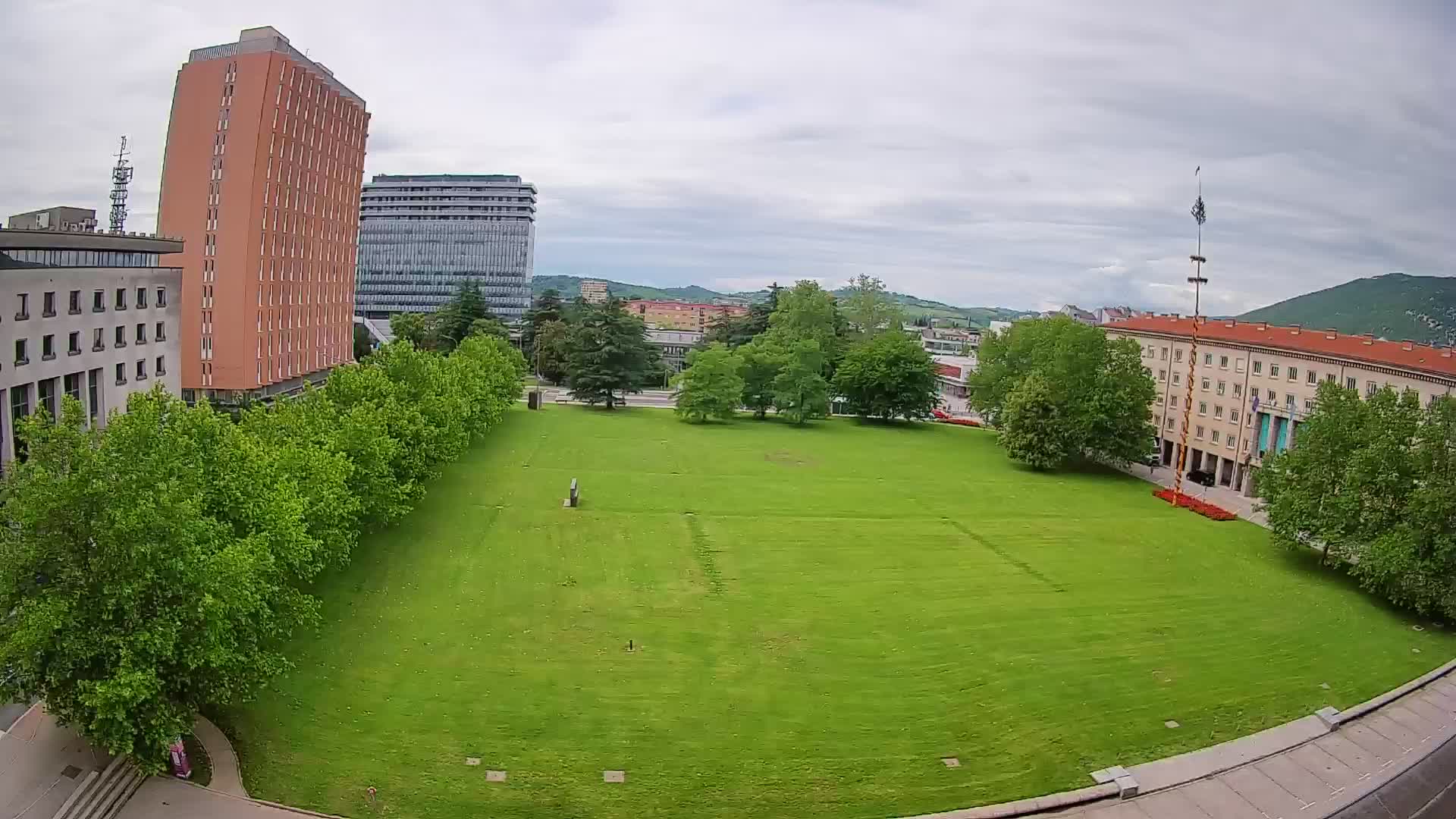 LIVE Webcam Nova Gorica – Edvard Kardelj square