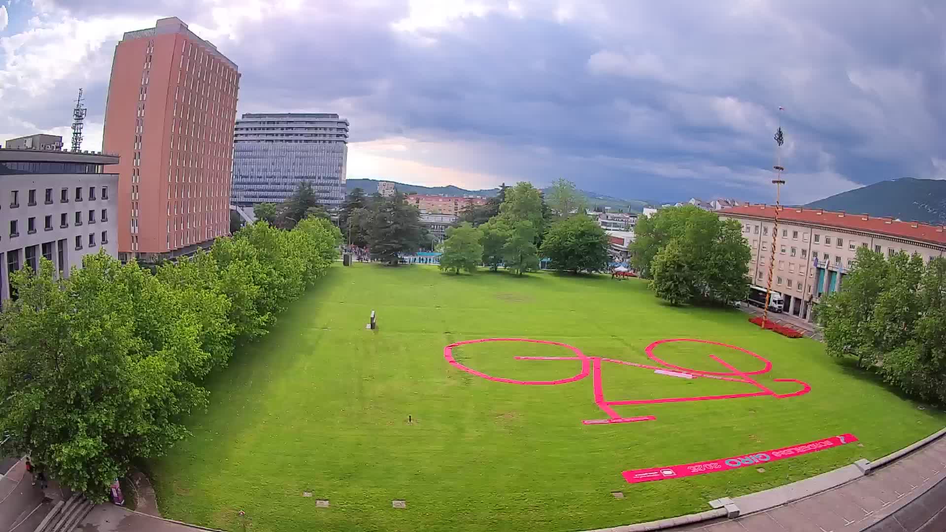 LIVE Webcam Nova Gorica – Edvard Kardelj square