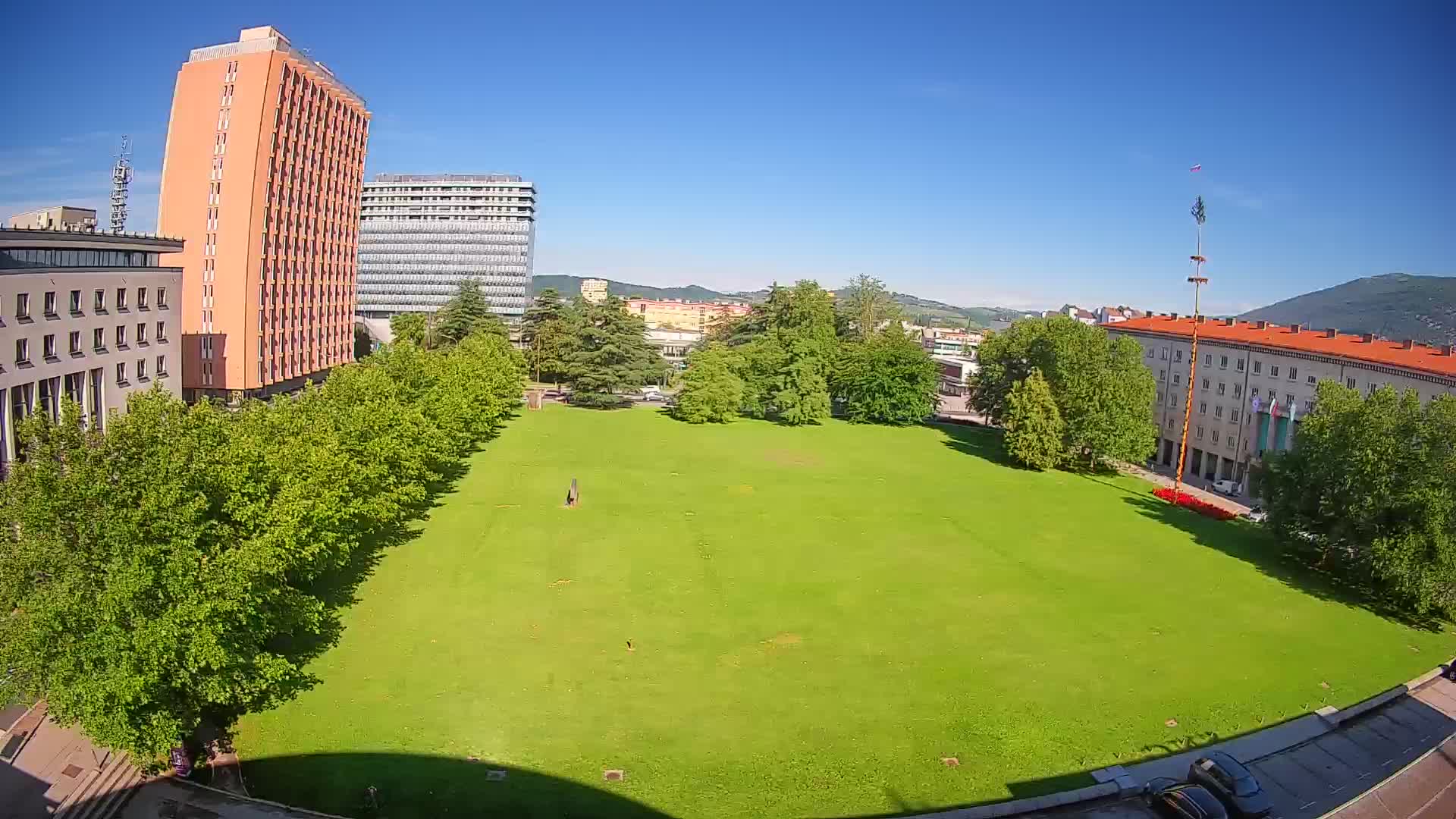 LIVE Webcam Nova Gorica – Edvard Kardelj square
