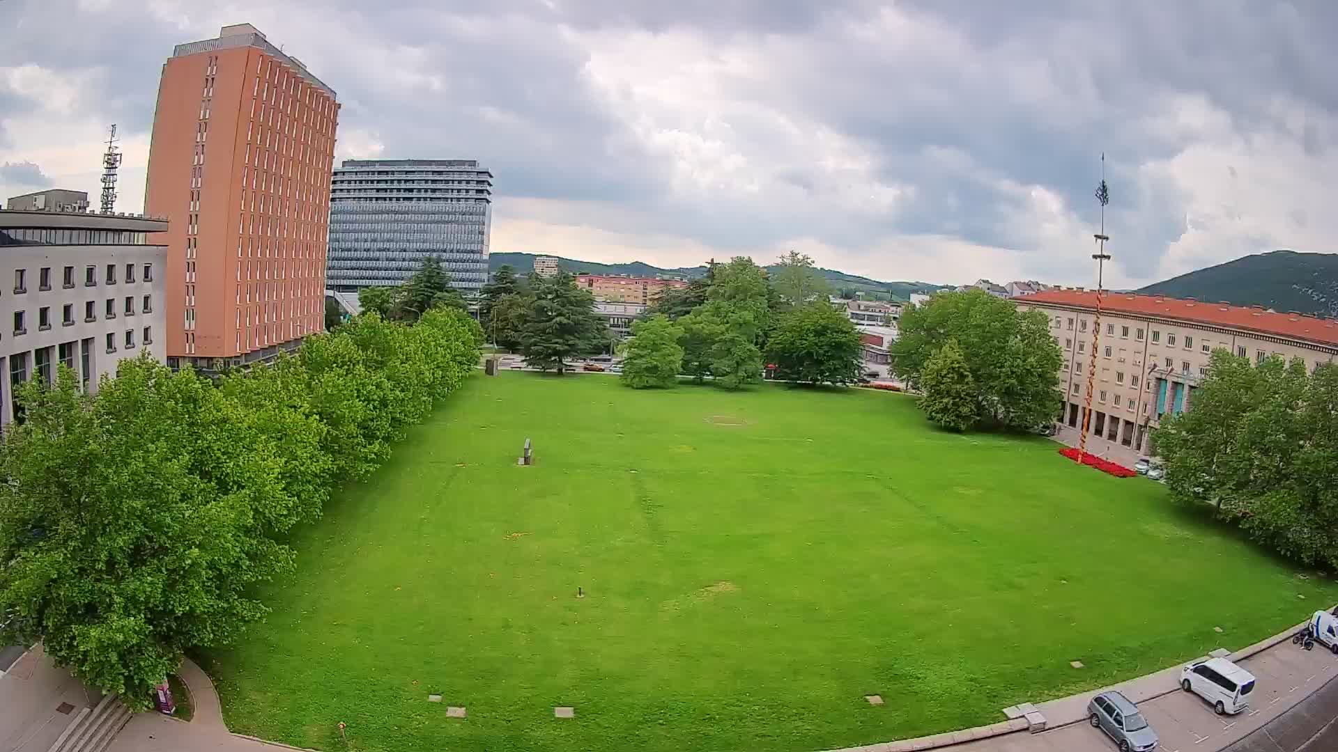LIVE Webcam Nova Gorica – Edvard Kardelj square