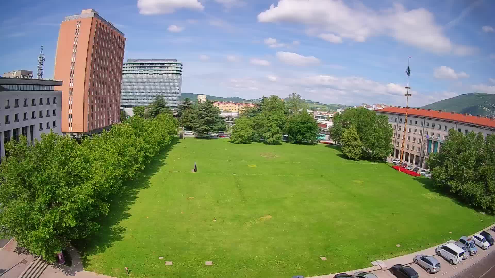 LIVE Webcam Nova Gorica – Edvard Kardelj square