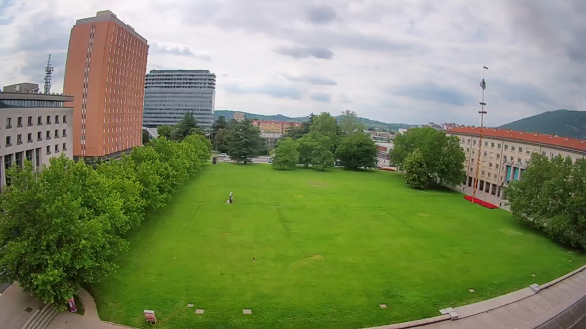 LIVE Webcam Nova Gorica – Edvard Kardelj square