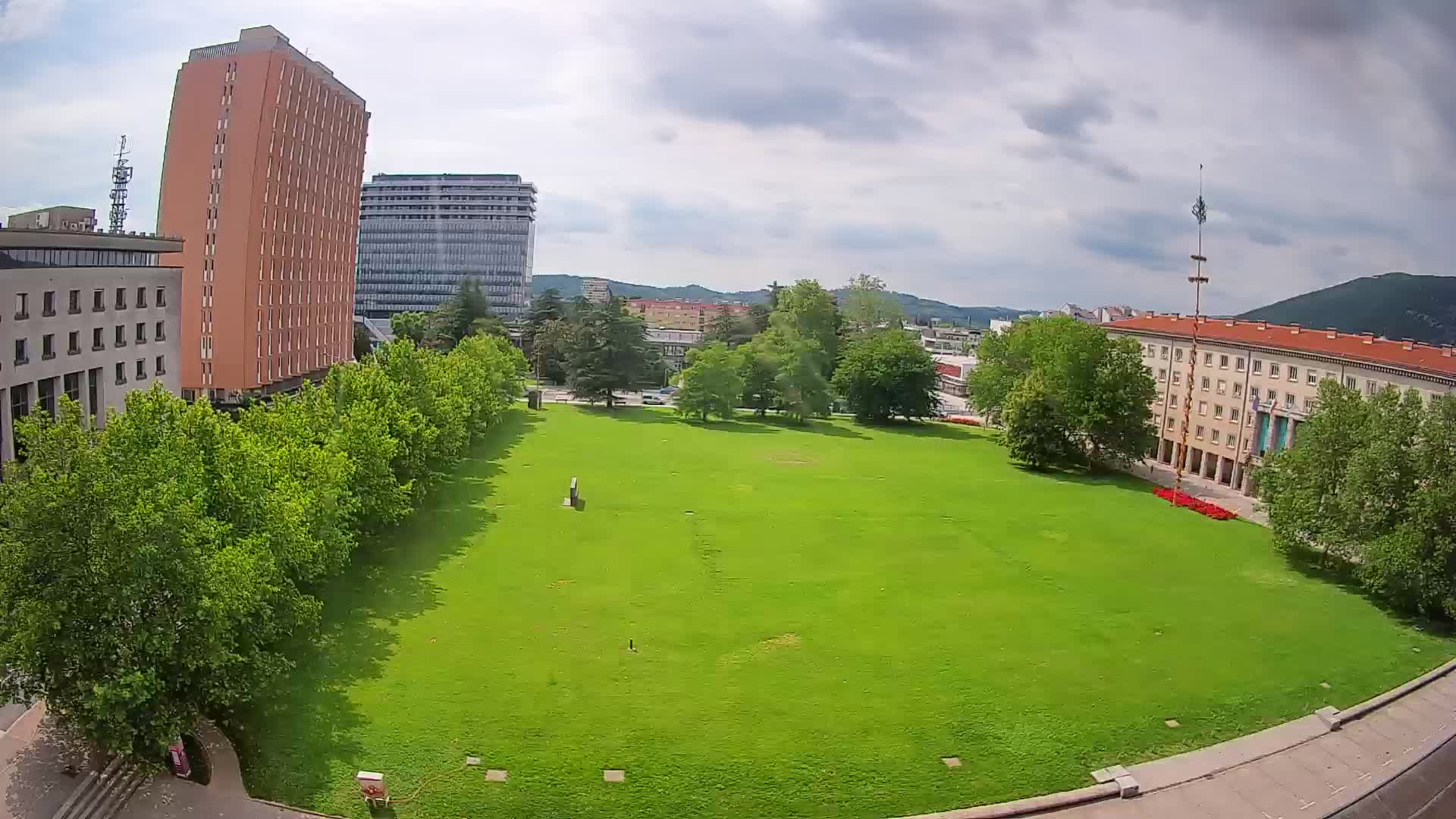 LIVE Webcam Nova Gorica – Edvard Kardelj square