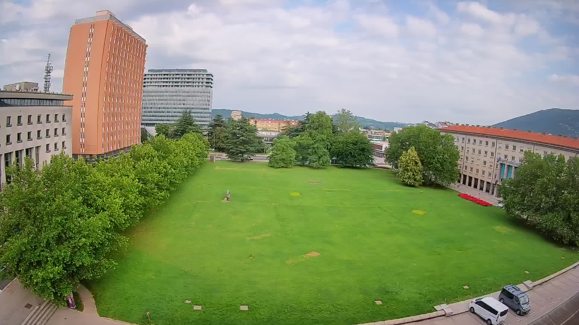 LIVE Webcam Nova Gorica – Edvard Kardelj square