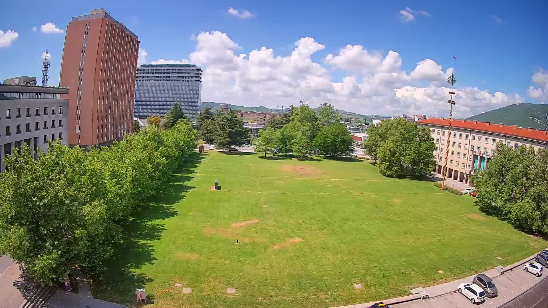 LIVE Webcam Nova Gorica – Edvard Kardelj square