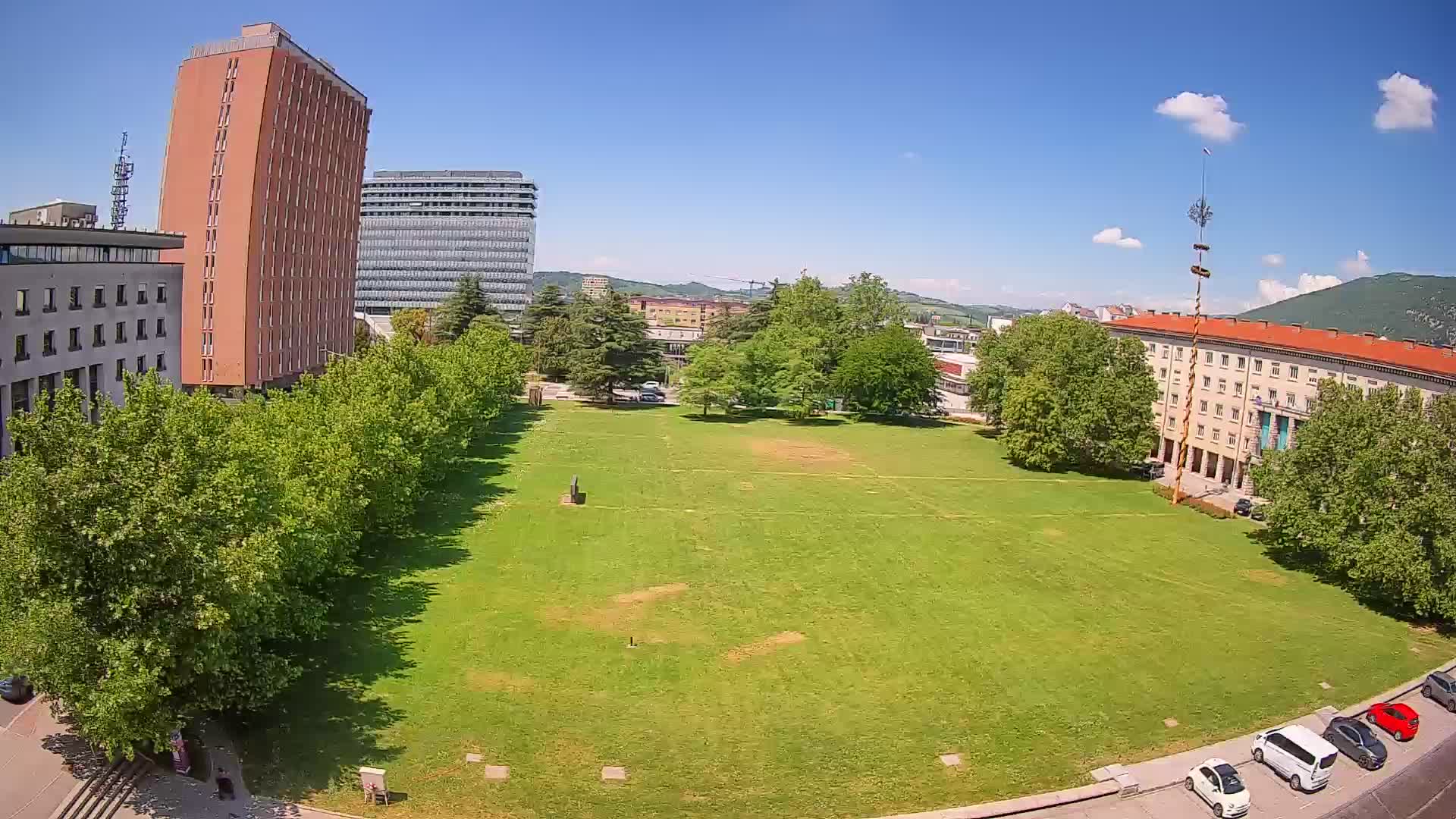 LIVE Webcam Nova Gorica – Edvard Kardelj square