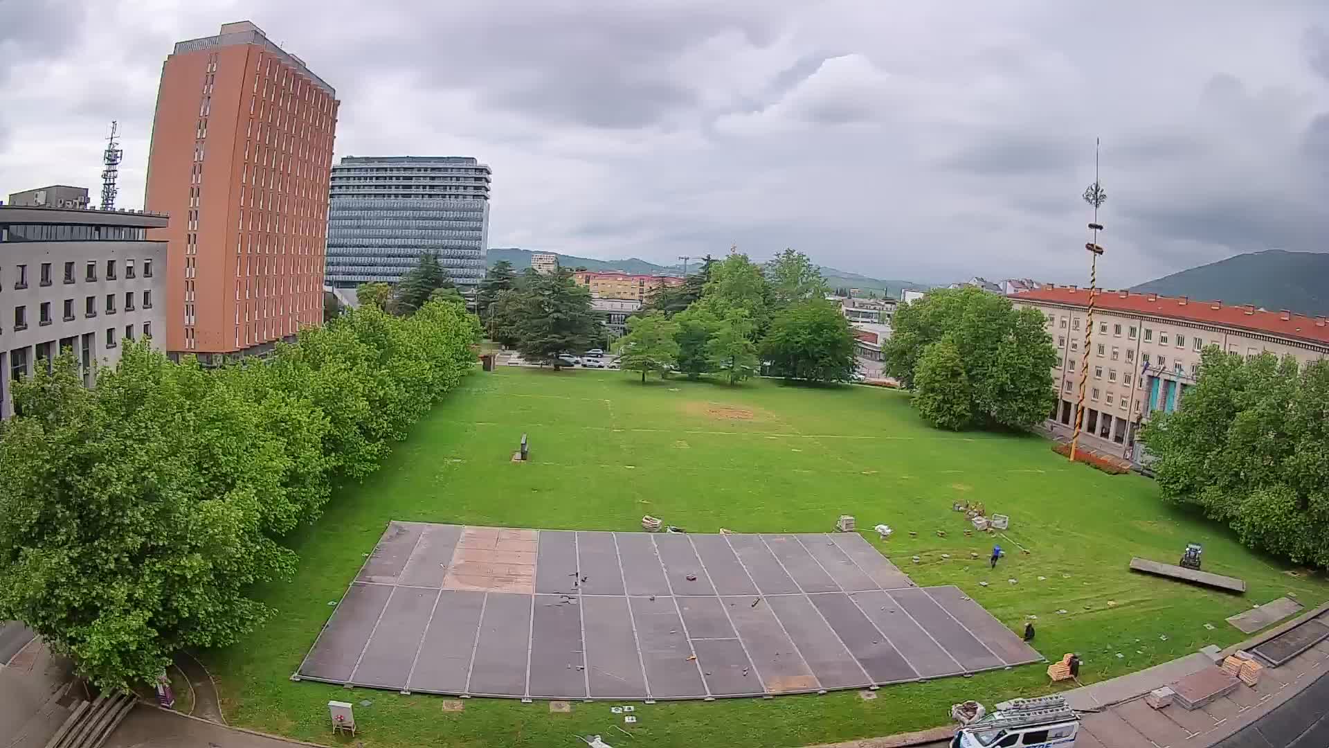 LIVE Webcam Nova Gorica – Edvard Kardelj square