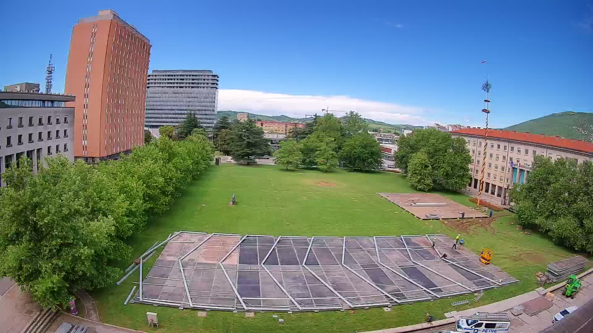 LIVE Webcam Nova Gorica – Edvard Kardelj square