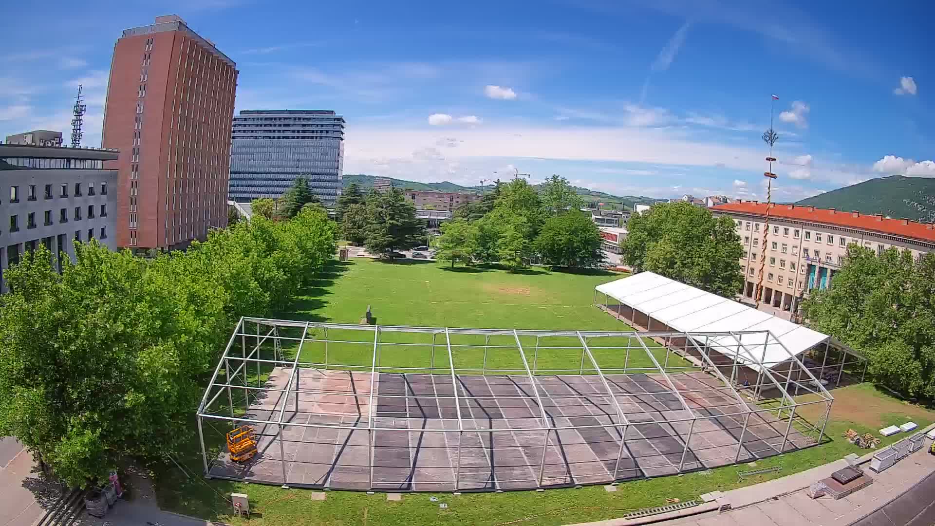 LIVE Webcam Nova Gorica – Edvard Kardelj square