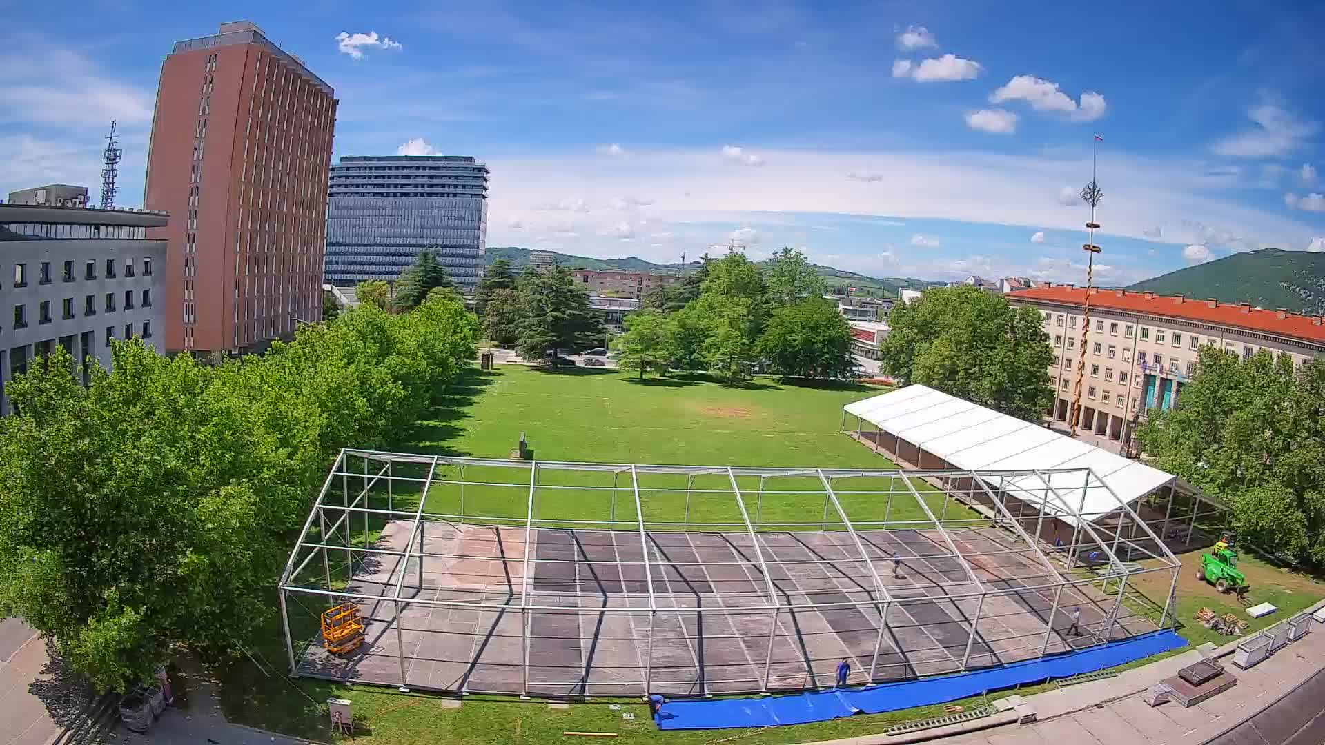 LIVE Webcam Nova Gorica – Edvard Kardelj square
