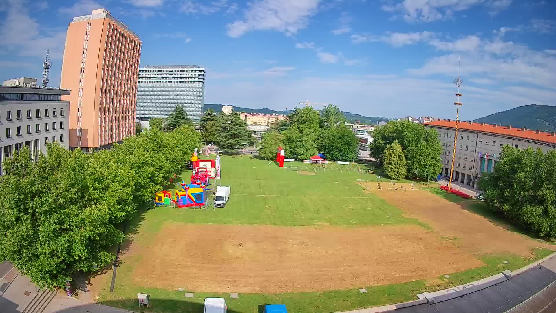 LIVE Webcam Nova Gorica – Edvard Kardelj square