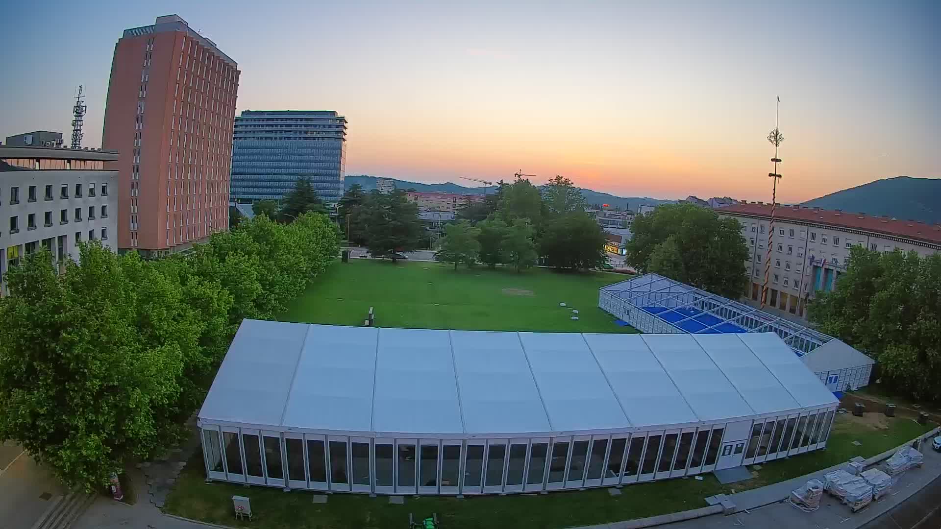 LIVE Webcam Nova Gorica – Edvard Kardelj square