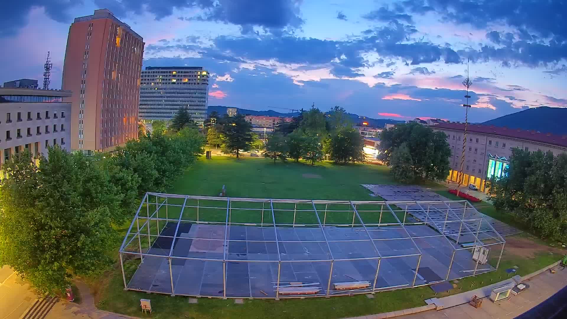 LIVE Webcam Nova Gorica – Edvard Kardelj square
