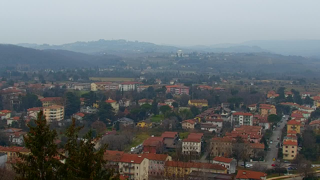 Nova Gorica in Gorica: Čudovit Razgled iz Frančiškanskega Samostana Kostanjevica