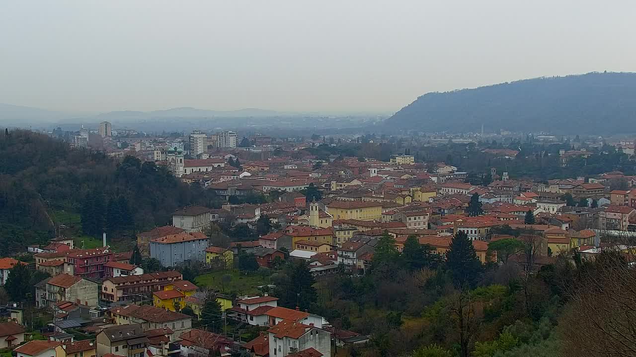 Nova Gorica in Gorica: Čudovit Razgled iz Frančiškanskega Samostana Kostanjevica